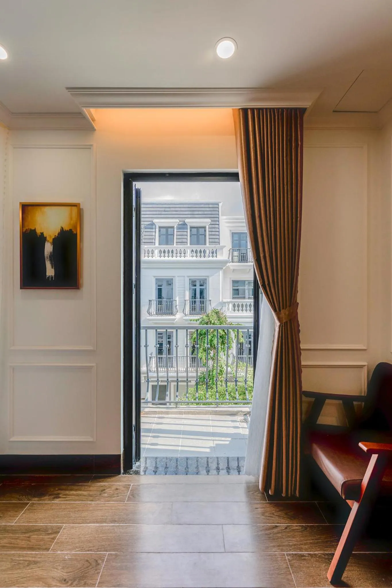 Balcony/Terrace in Hotel Trí Lê