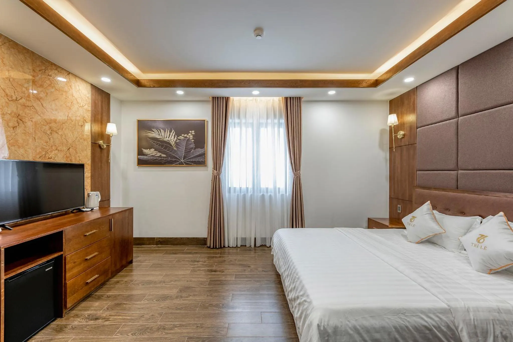 Area and facilities, Bed in Hotel Trí Lê