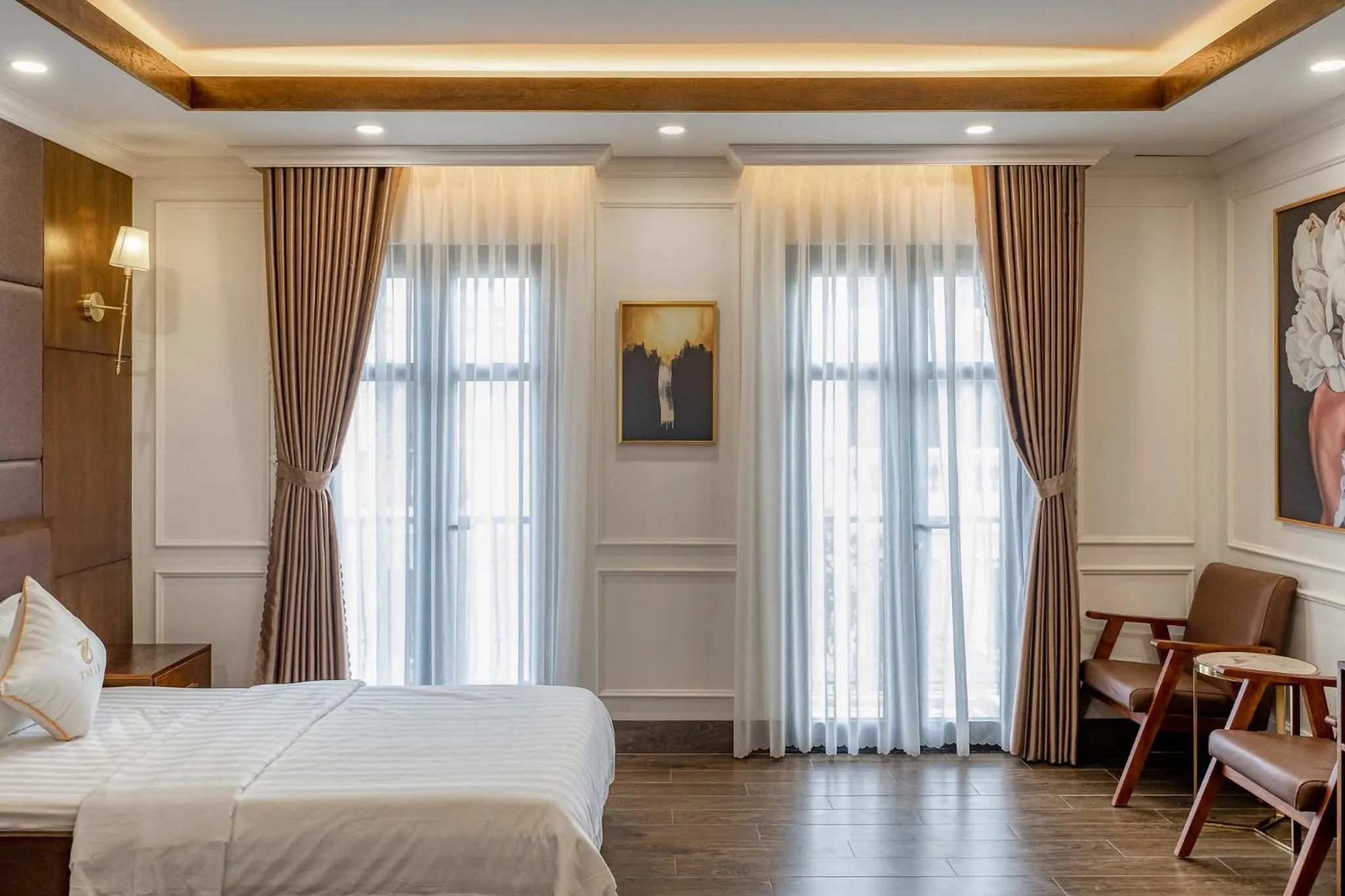 Photo of the whole room, Bed in Hotel Trí Lê