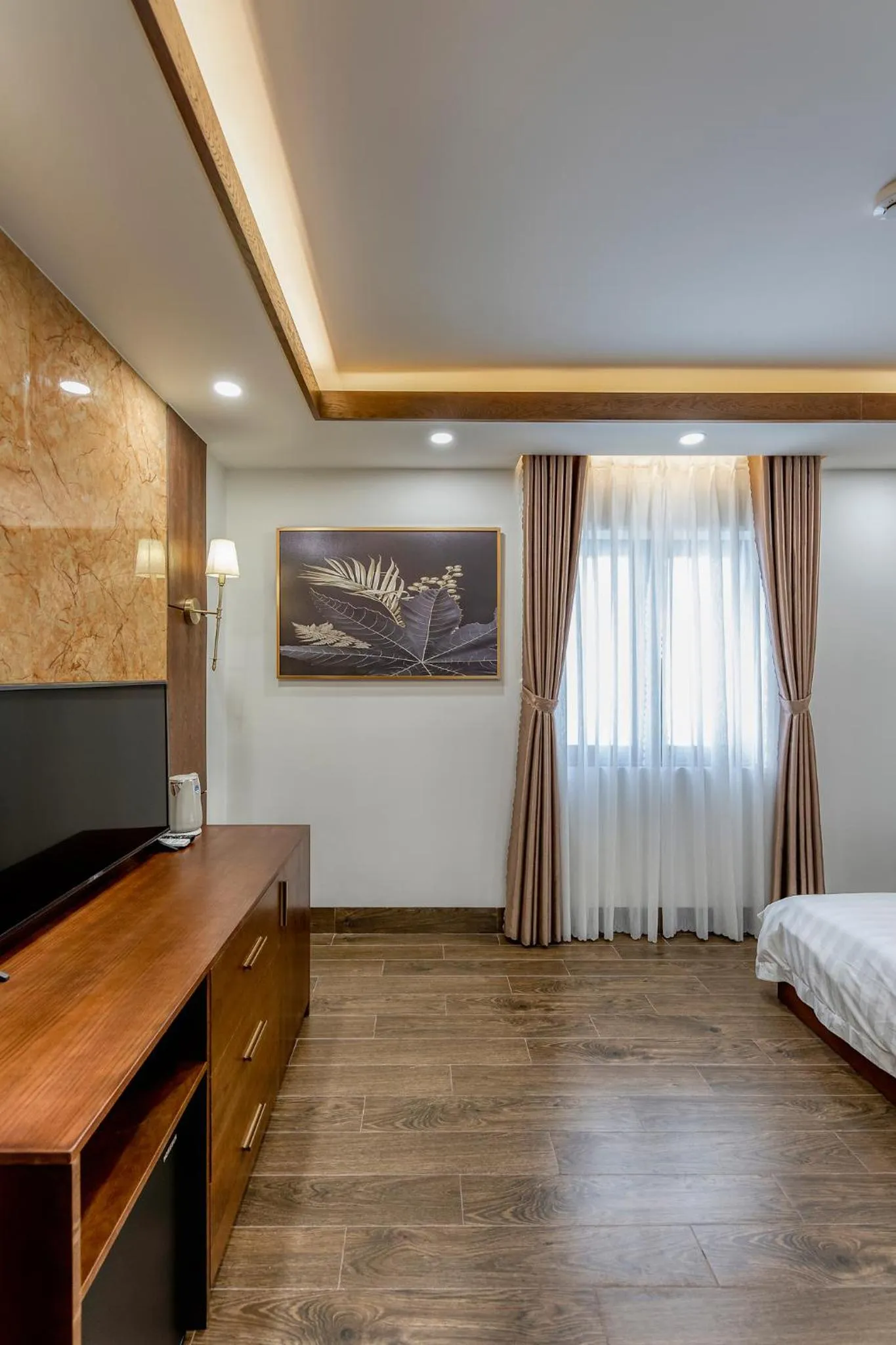 Area and facilities, Bed in Hotel Trí Lê