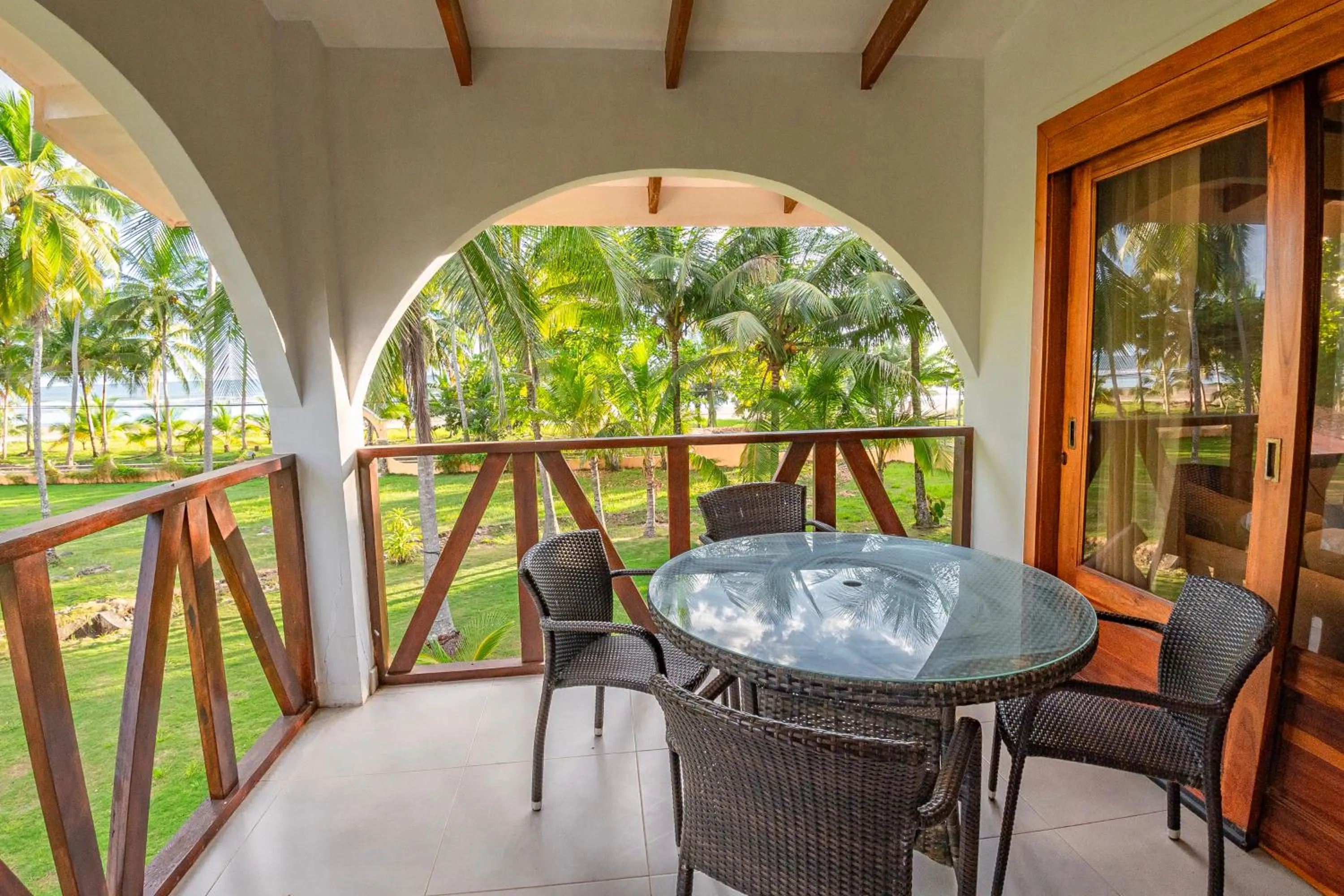 Balcony/Terrace in Sunset del Mar Beach Resort