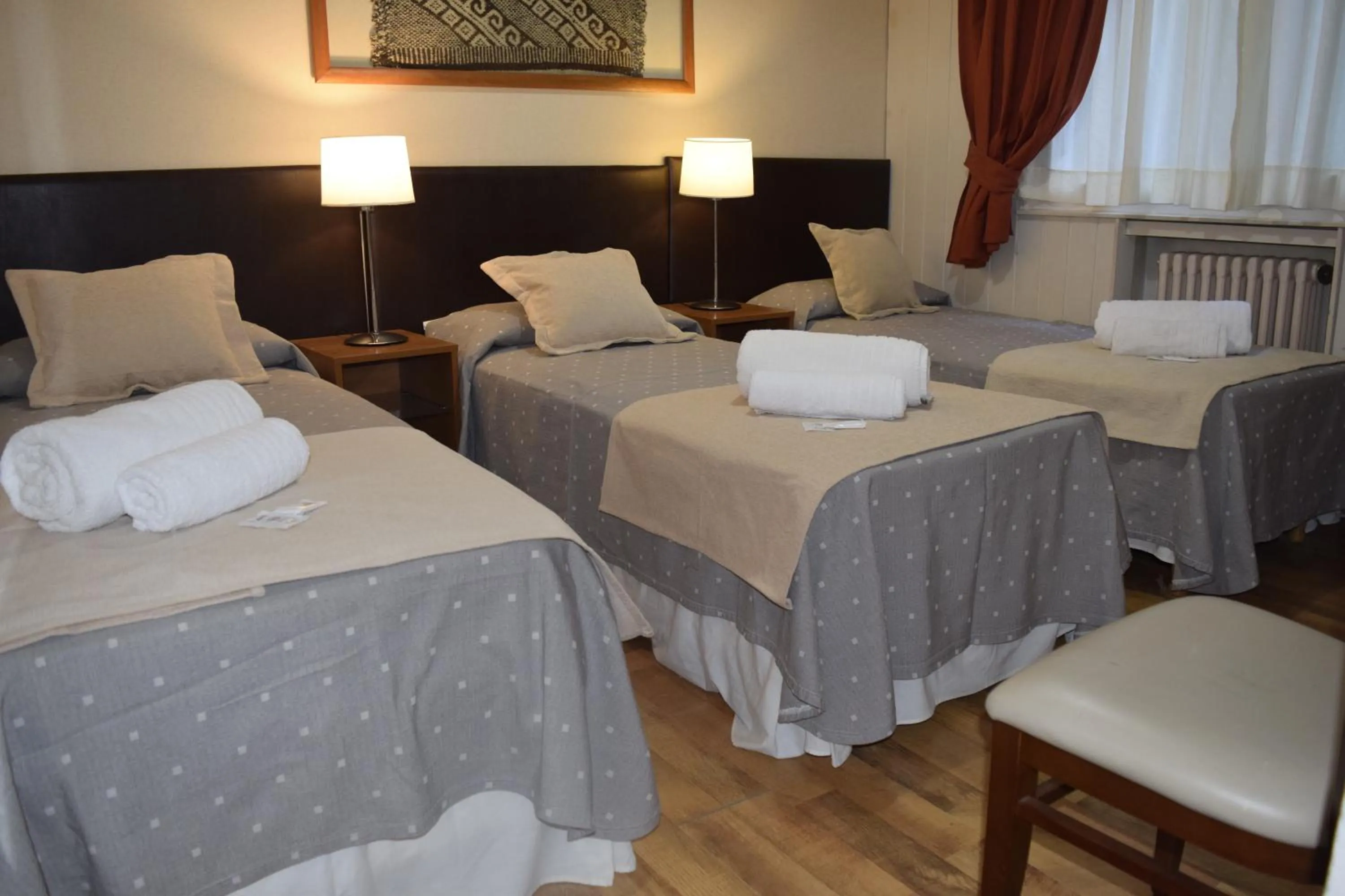 Bed in Hotel Nórdico by Nordic