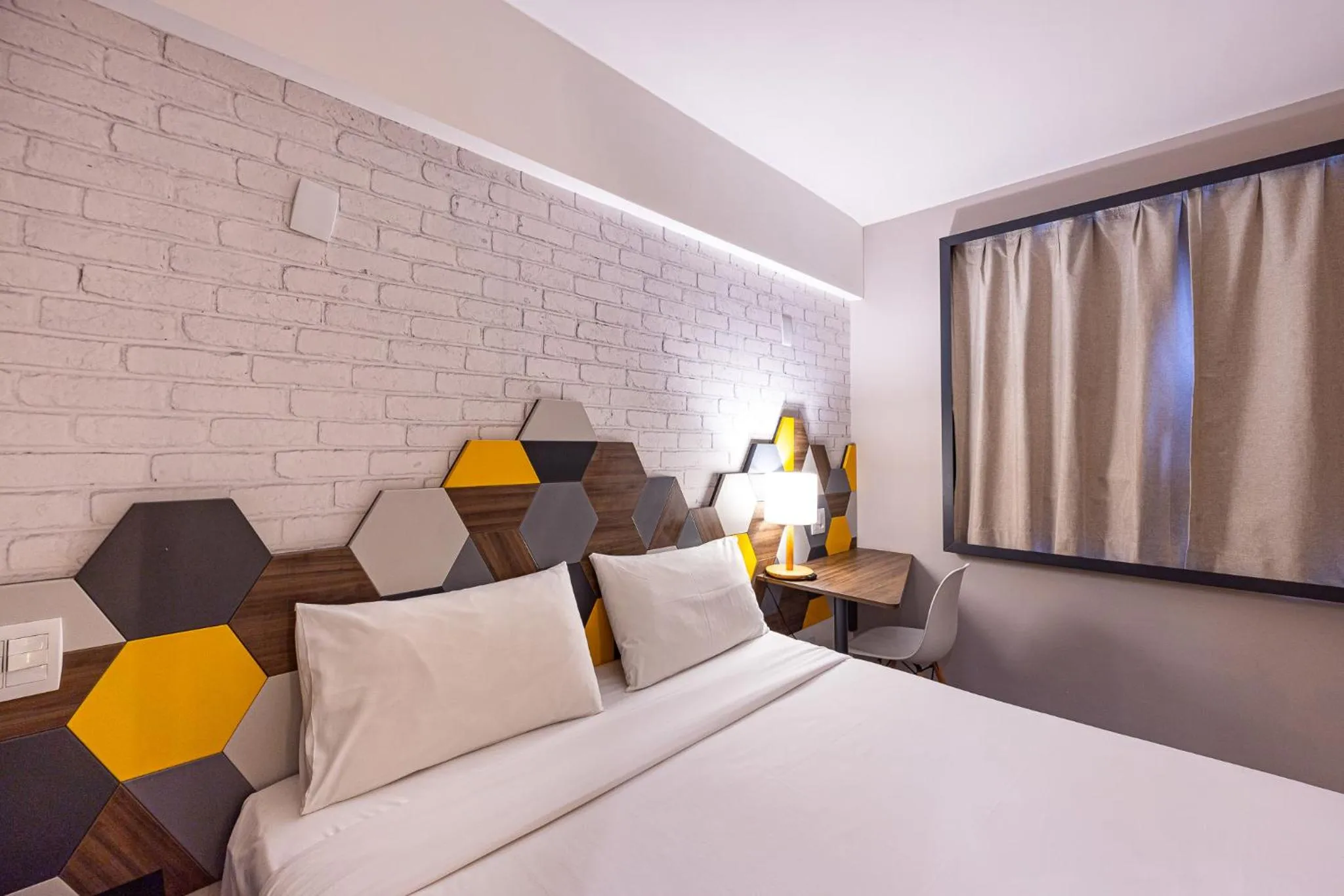 Bedroom, Bed in B&B HOTEL Rio de Janeiro Norte