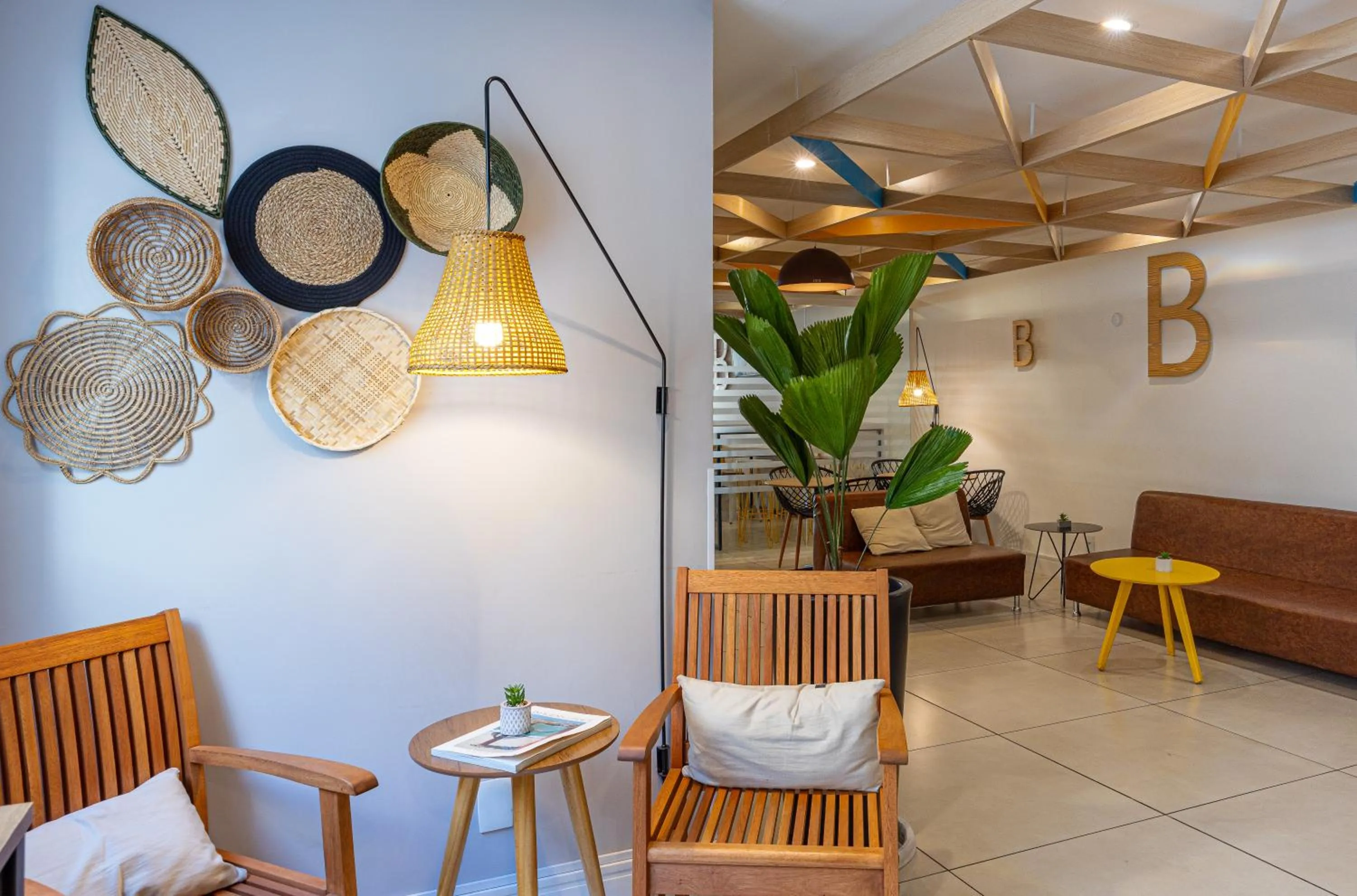 Seating area in B&B HOTEL Rio de Janeiro Norte