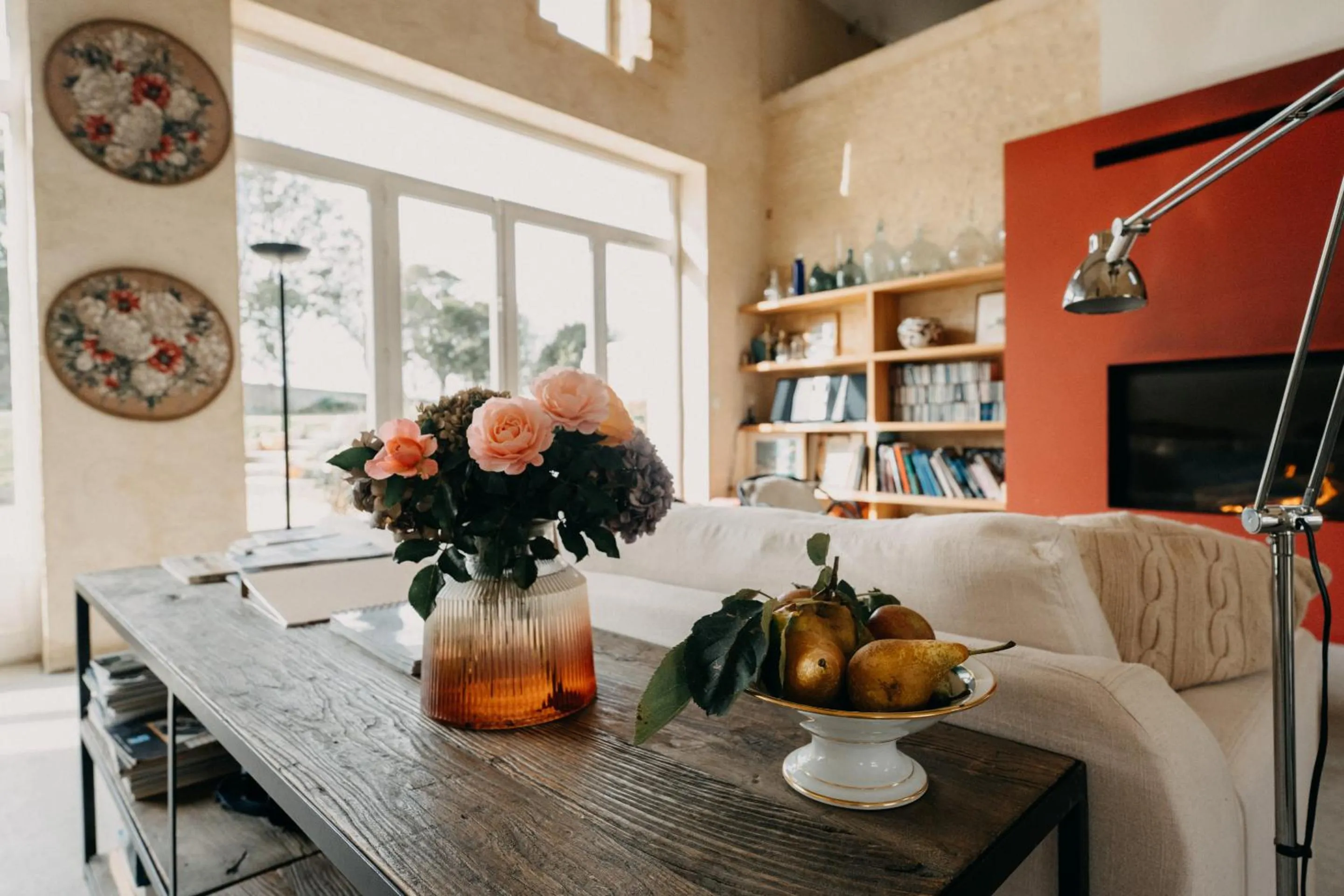 Living room in Les Granges Pelloquin