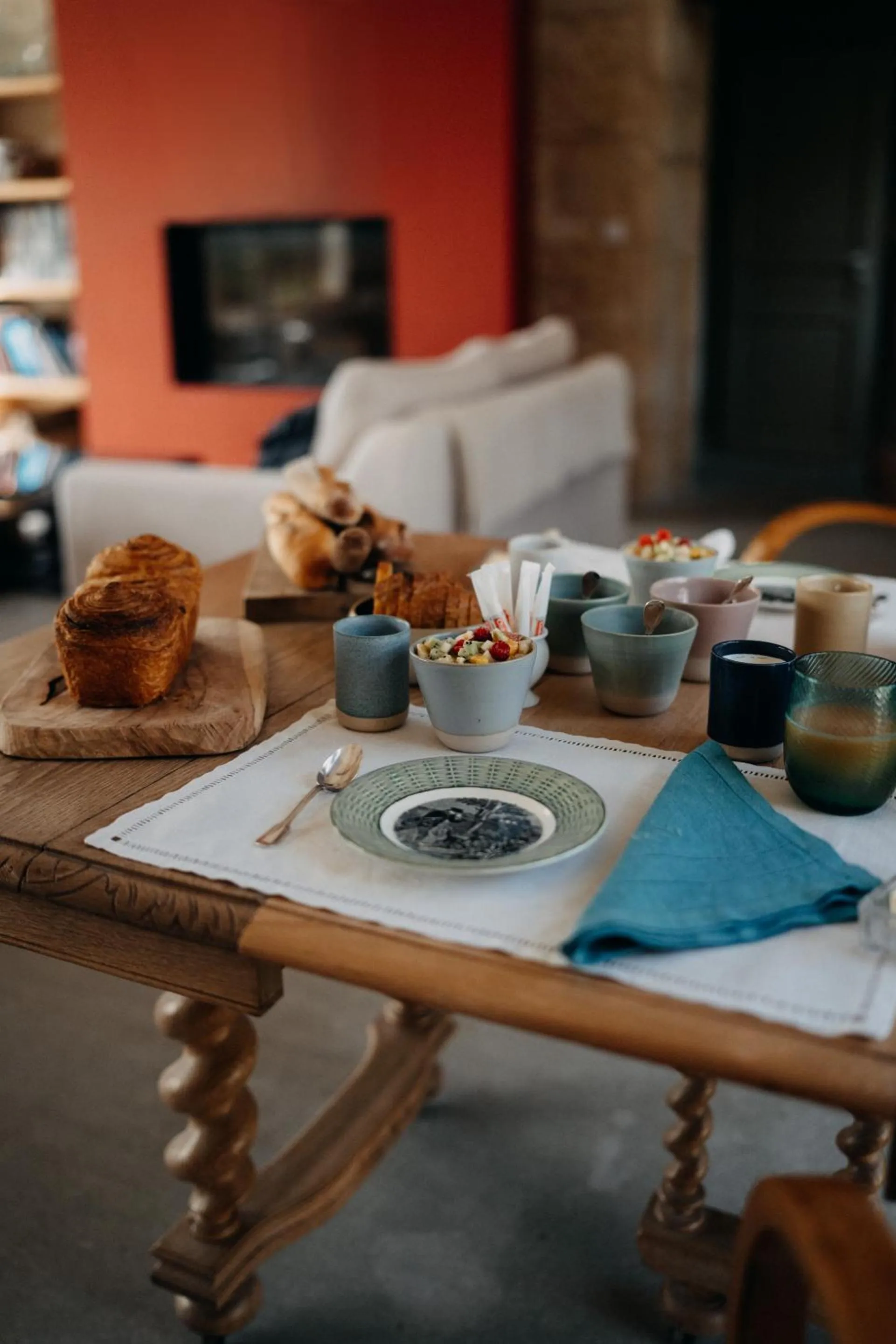 Living room in Les Granges Pelloquin