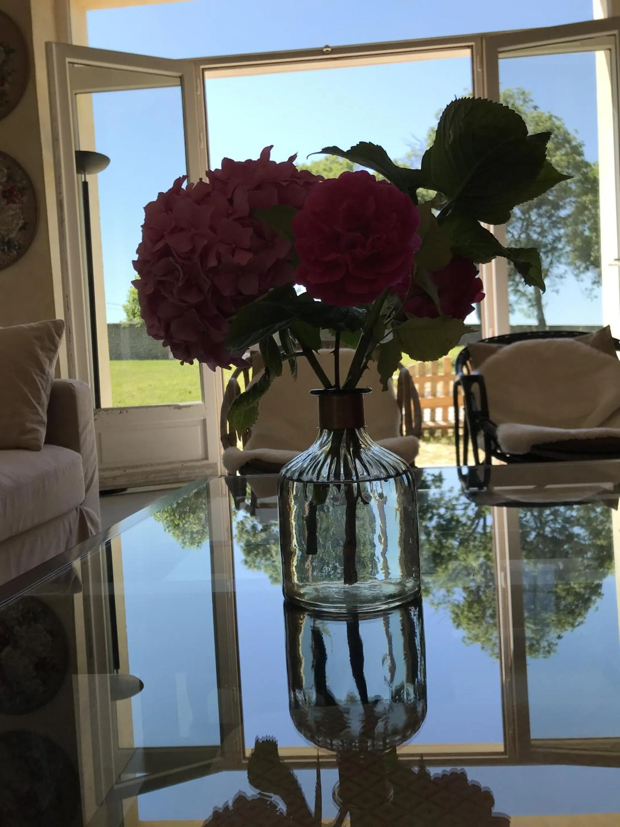 Living room in Les Granges Pelloquin