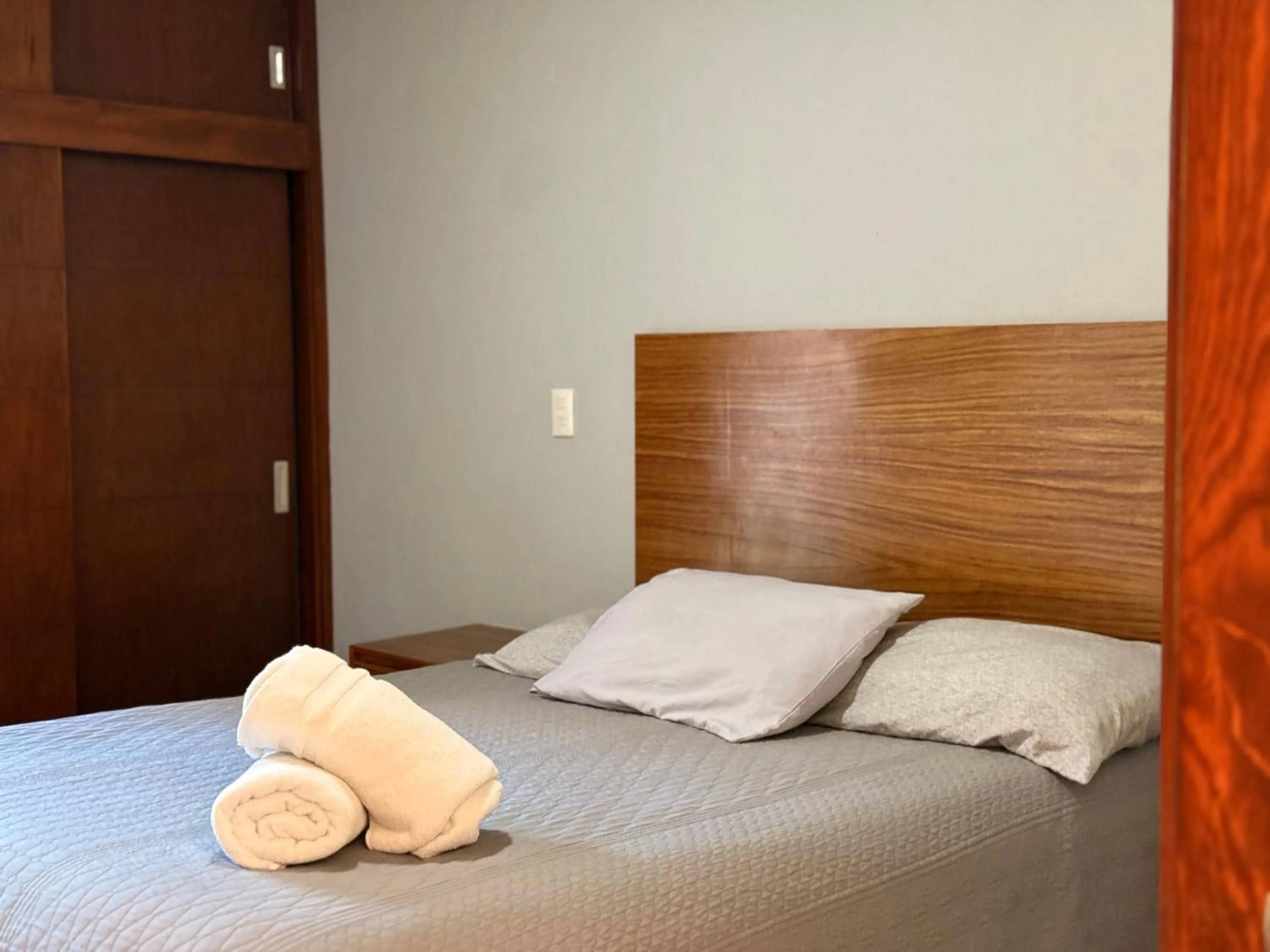 Bed in Departamentos Tequila