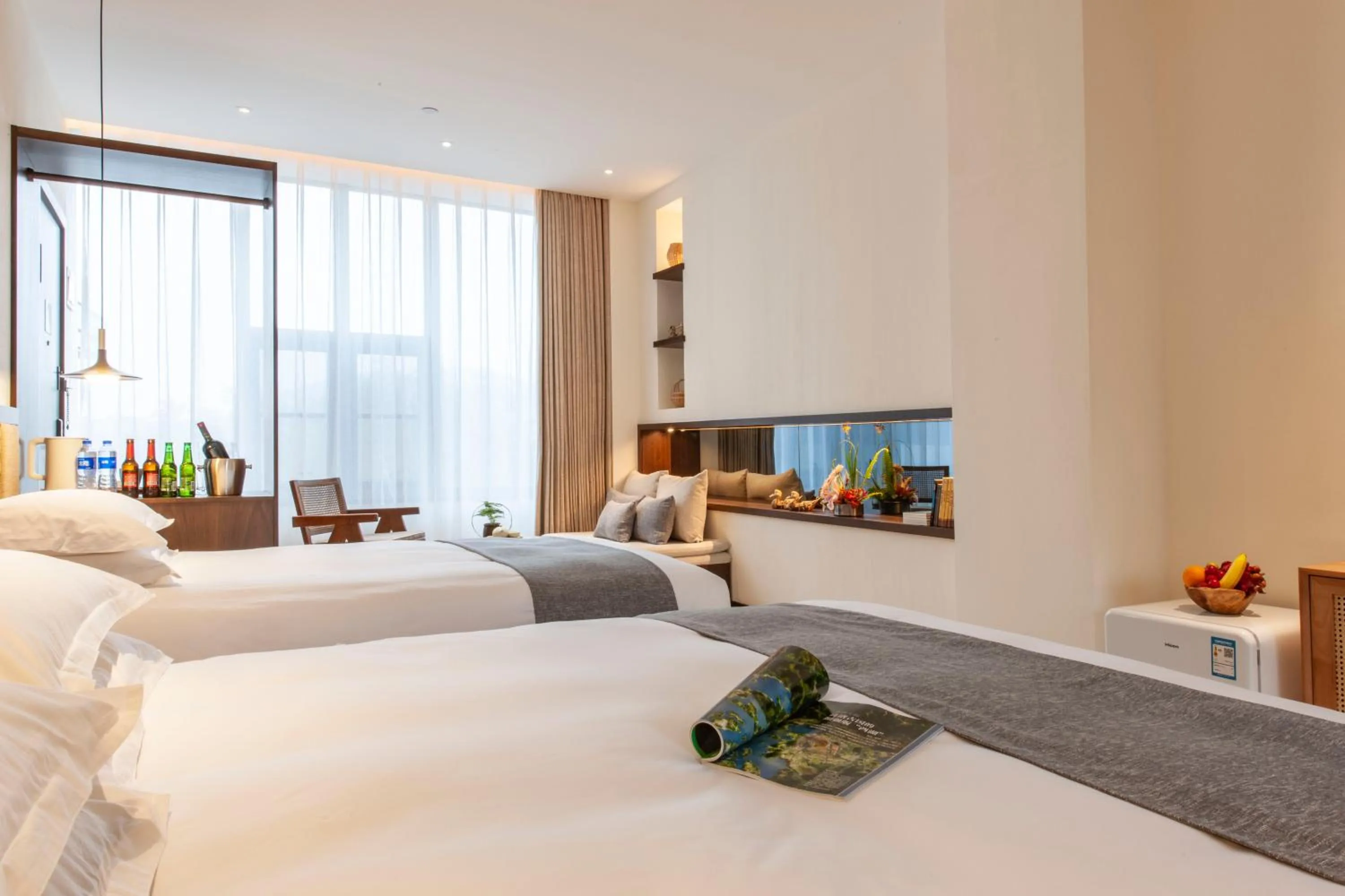 Bedroom, Bed in SSAW Boutique Hotel Hangzhou Liangyun