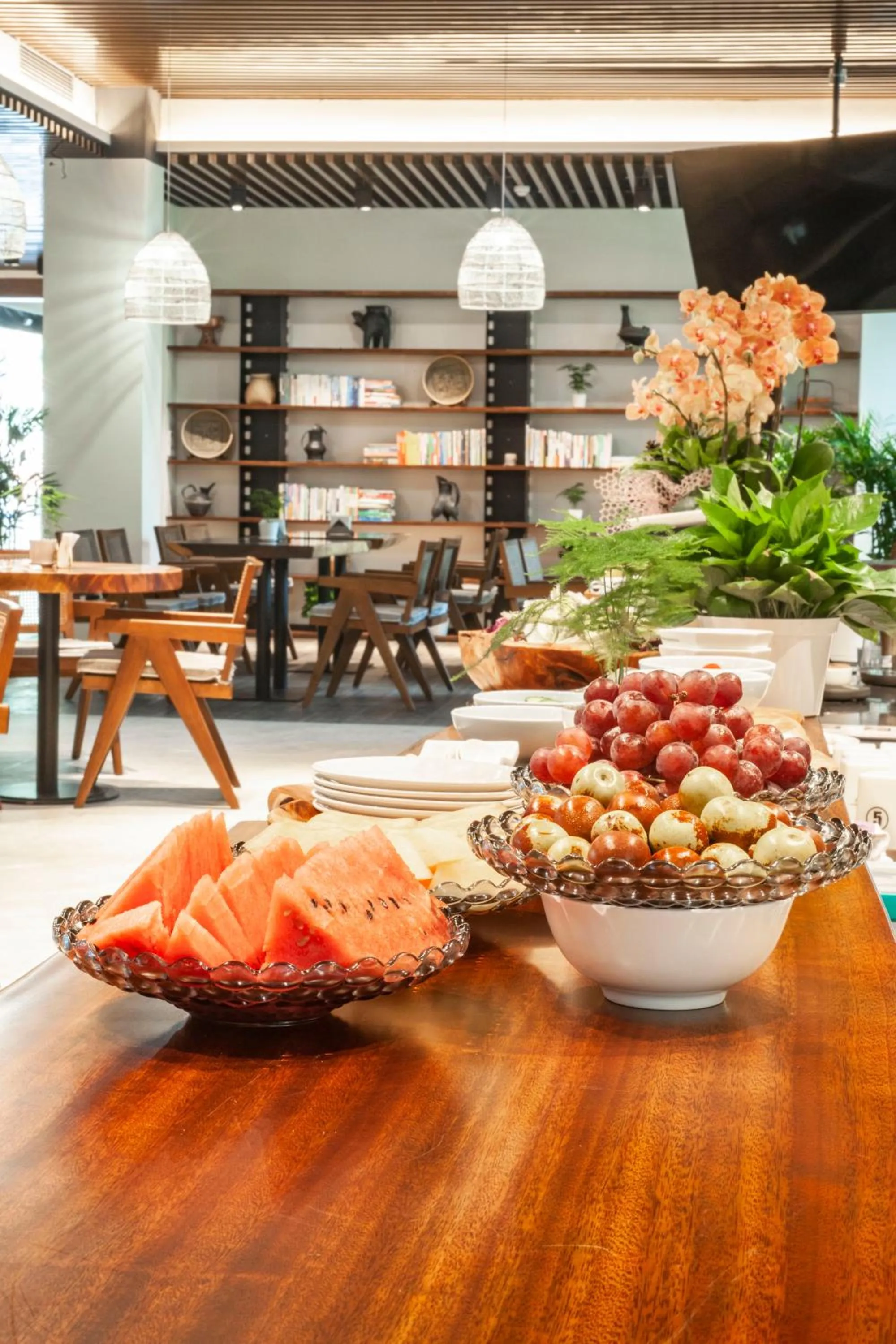 Restaurant/places to eat in SSAW Boutique Hotel Hangzhou Liangyun