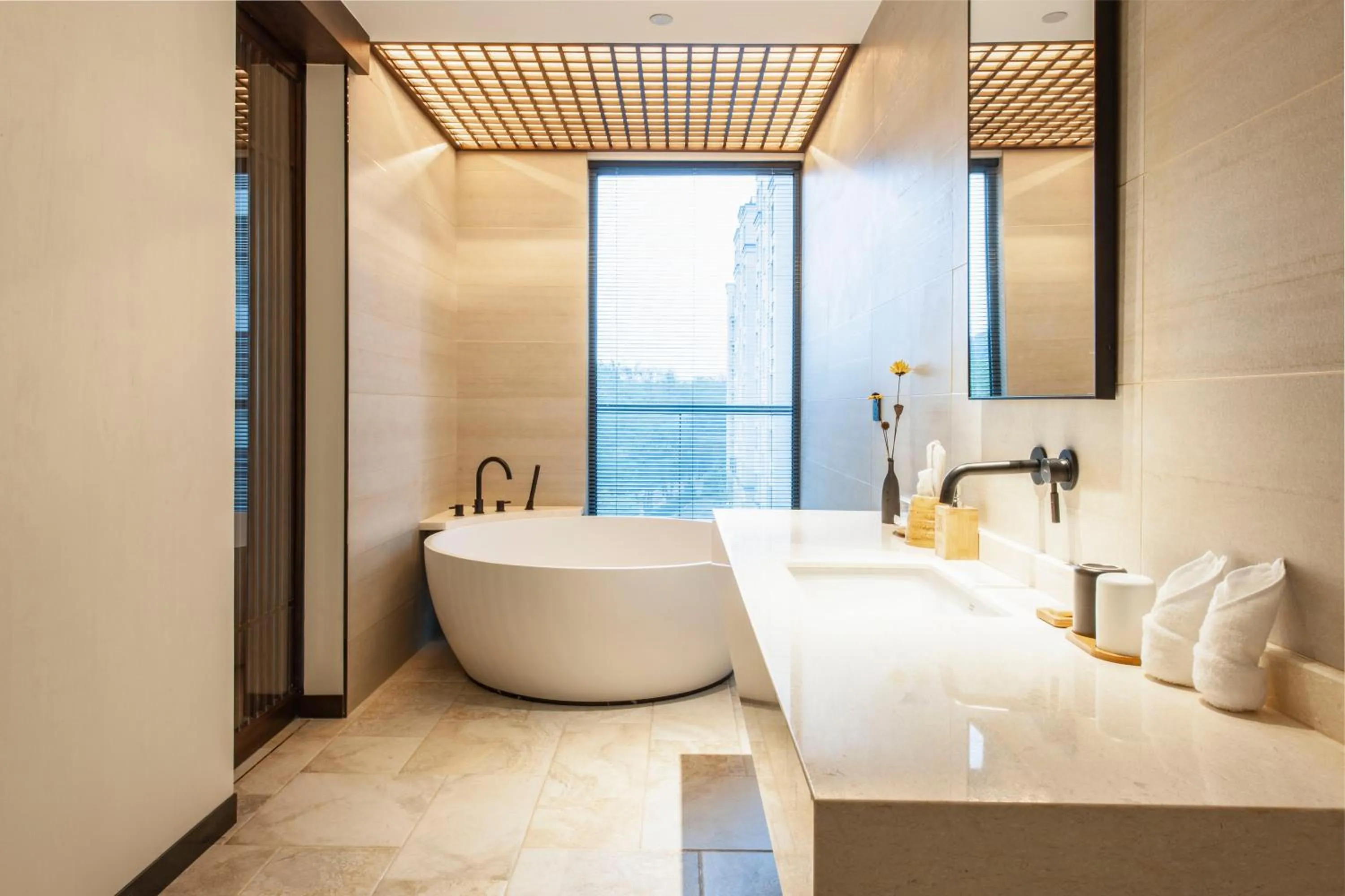 Bathroom in SSAW Boutique Hotel Hangzhou Liangyun