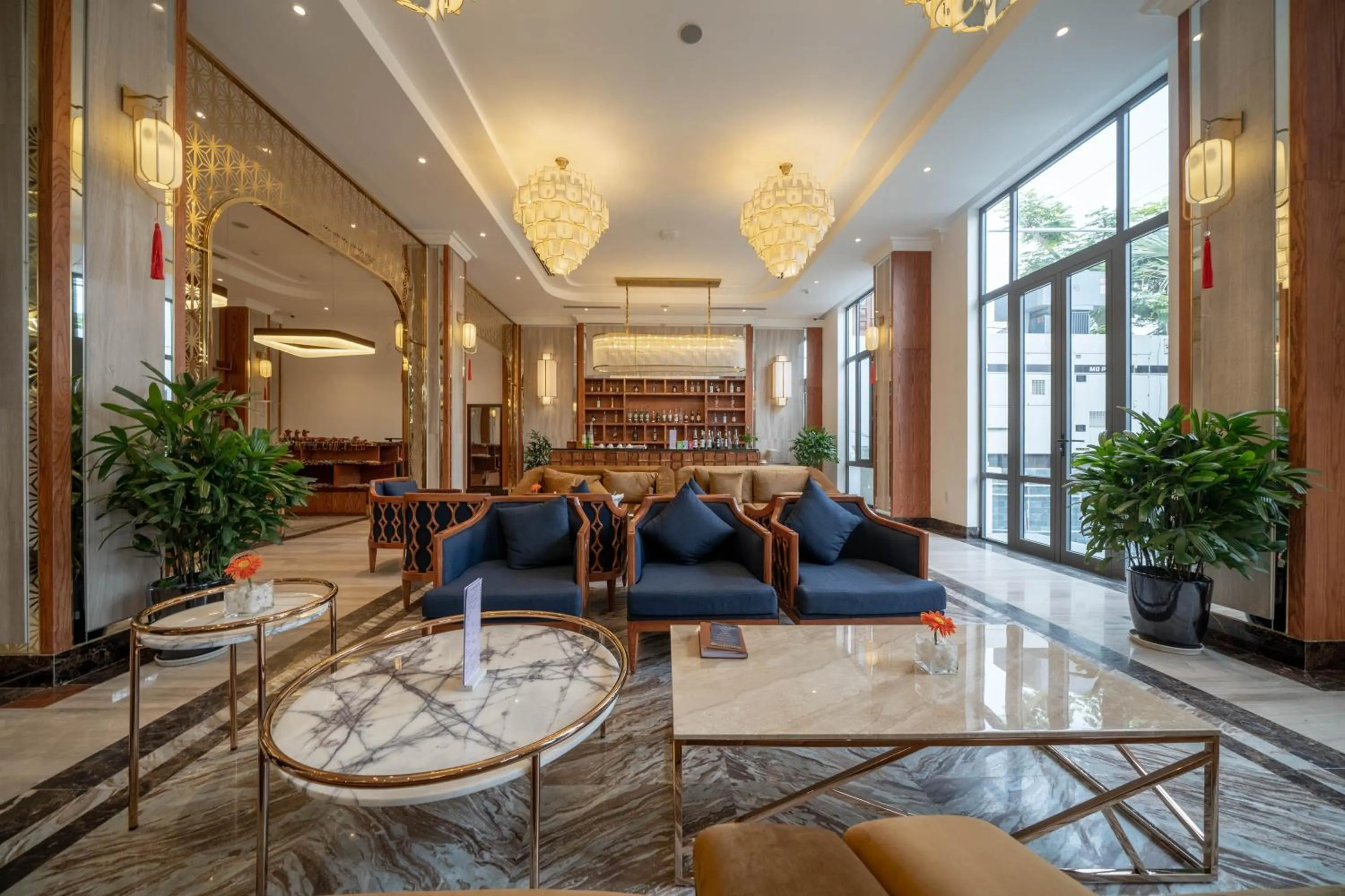 Living room in Le Pavillon Hoi An Gallery Hotel & Spa