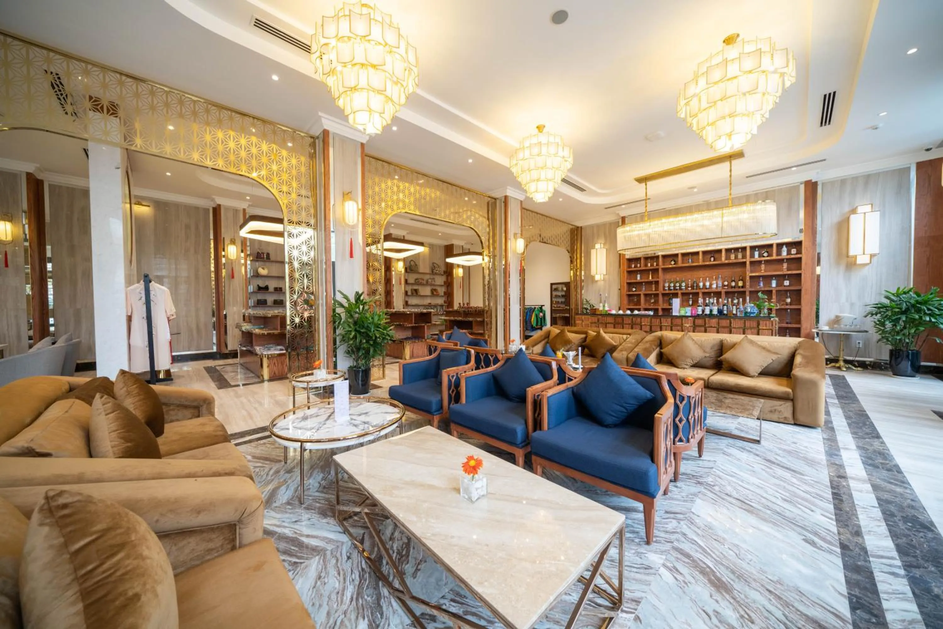 Living room in Le Pavillon Hoi An Gallery Hotel & Spa