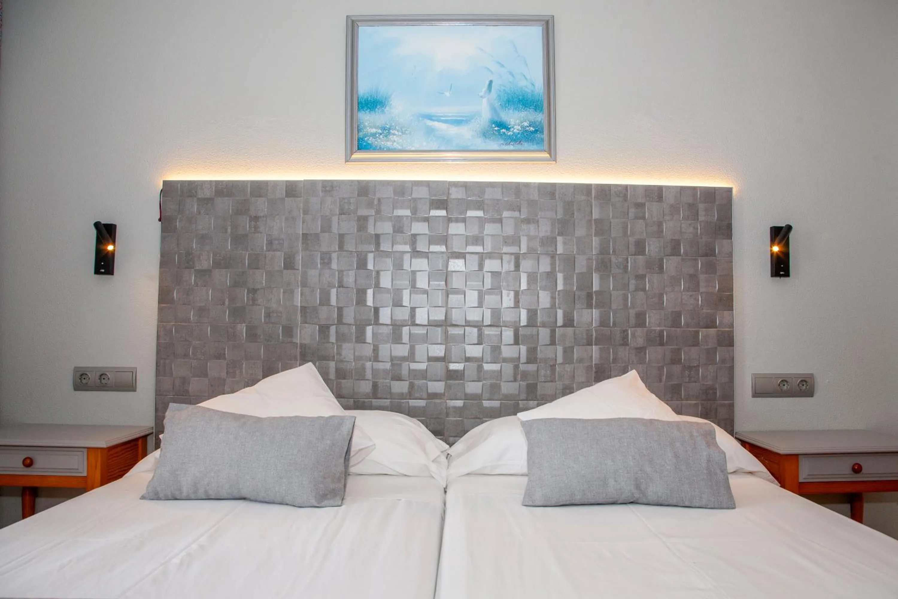 Bedroom, Bed in Atalaya Bosque Apartamentos