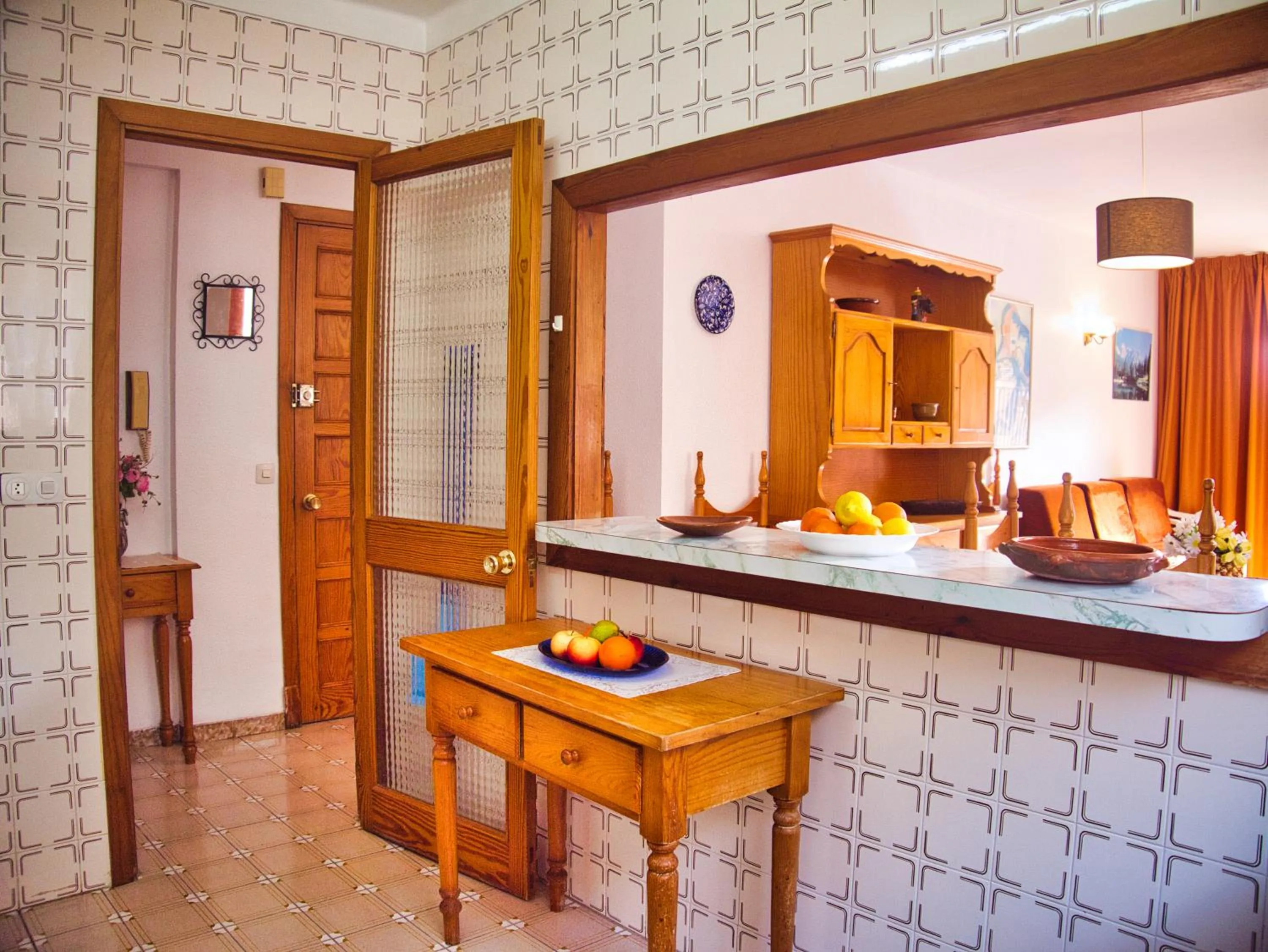 Kitchen or kitchenette in Bon Aire Apartamentos