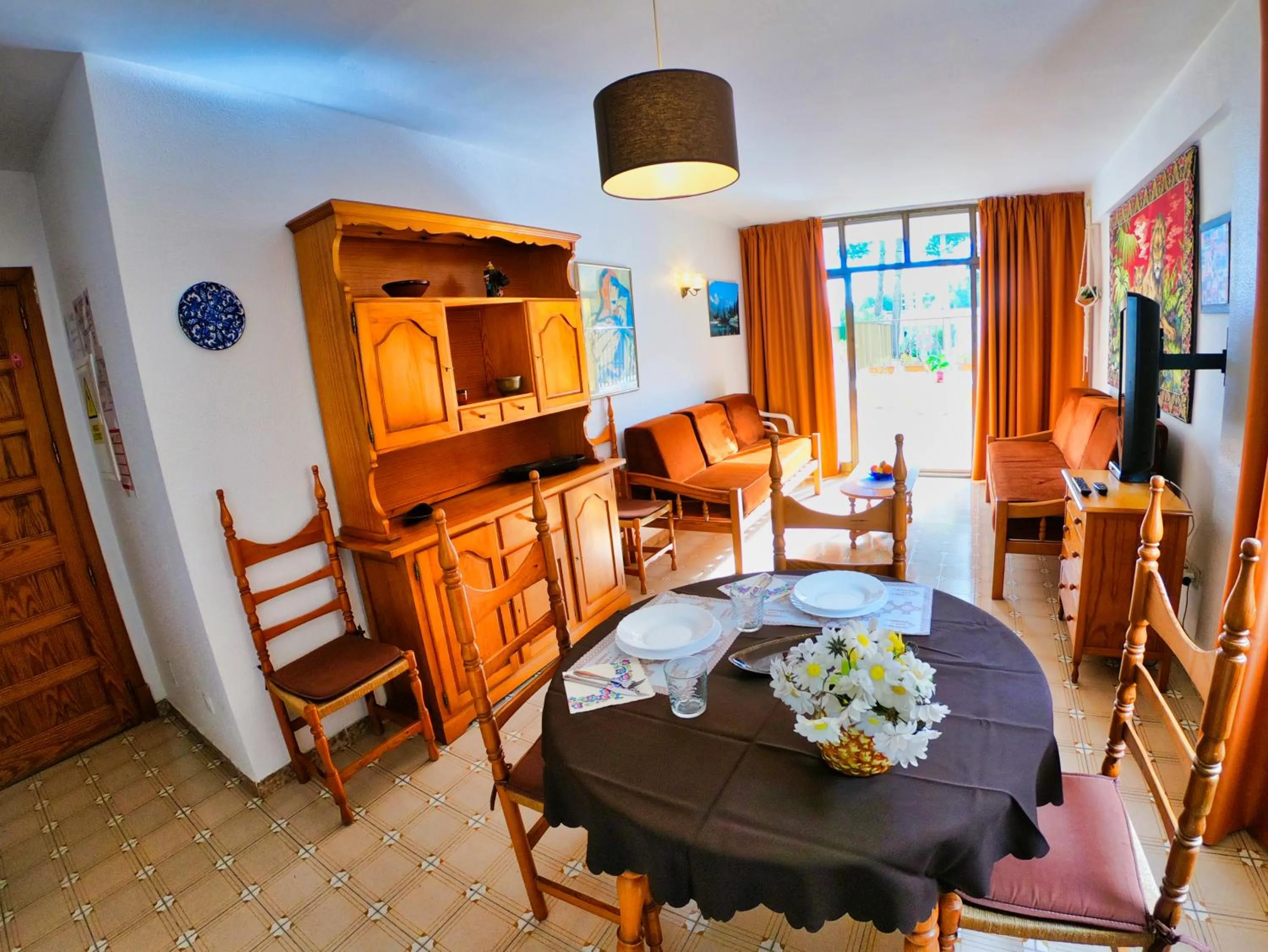 TV and multimedia in Bon Aire Apartamentos