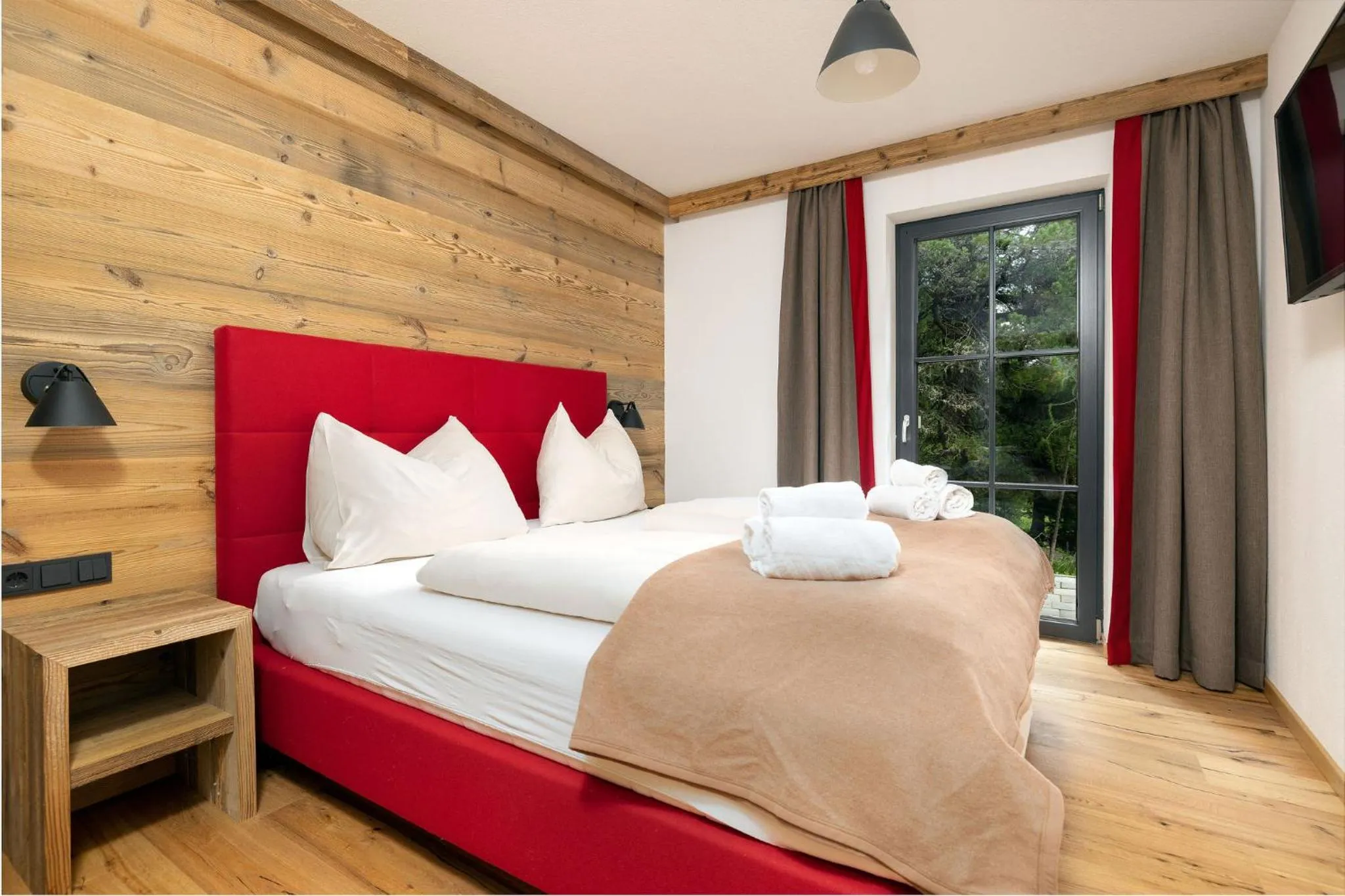Bedroom, Bed in Turrach Lodges by ALPS RESORTS