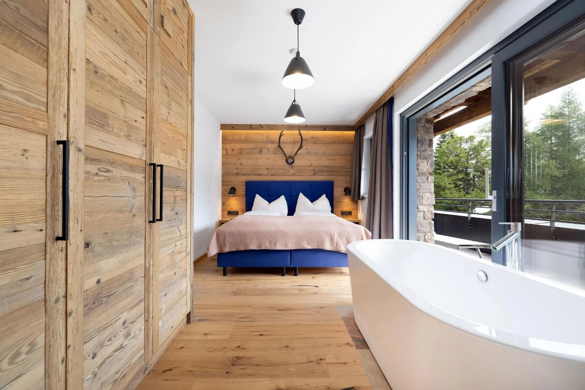Bedroom, Bed in Turrach Lodges by ALPS RESORTS