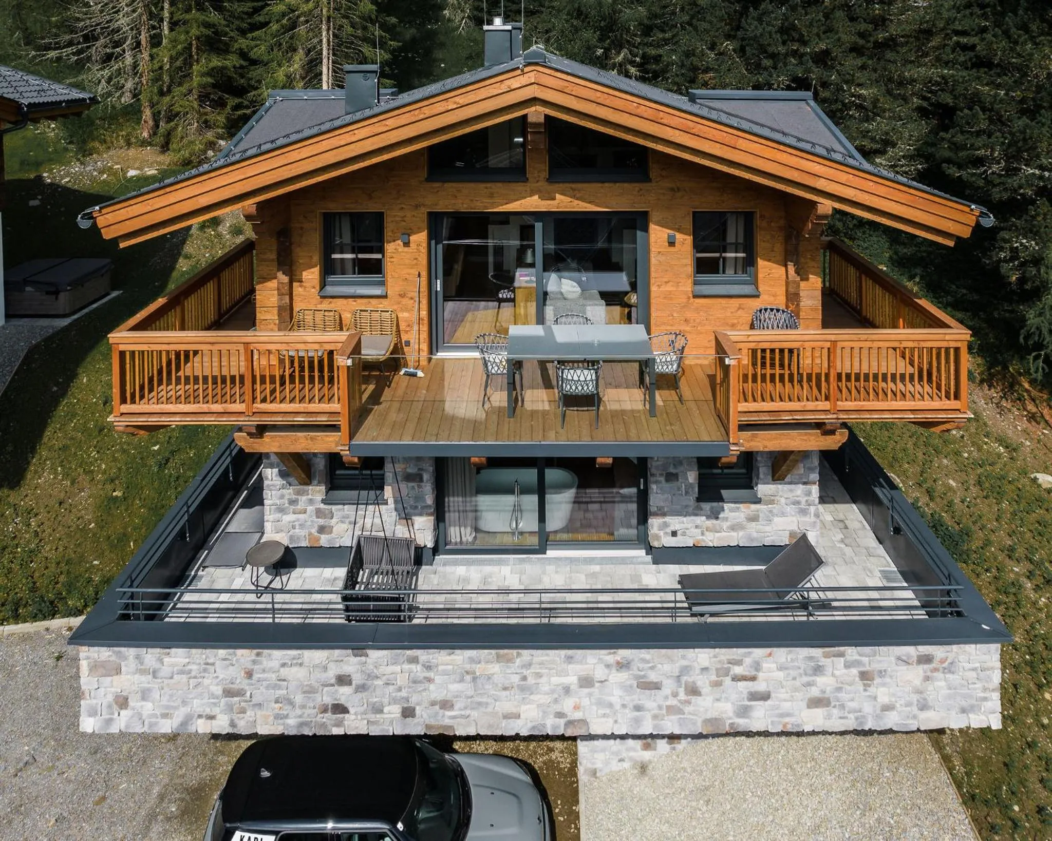 Property building in Turrach Lodges by ALPS RESORTS