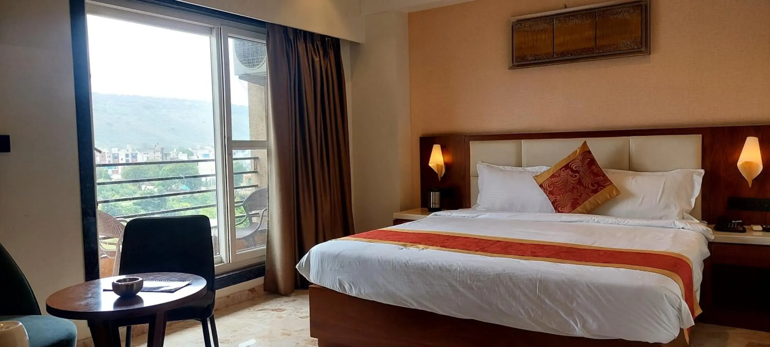 Double Room with Balcony in Hotel The Grand Chittor, Chittorgarh Double Room with Balcony in Hotel The Grand Chittor, Chittorgarh