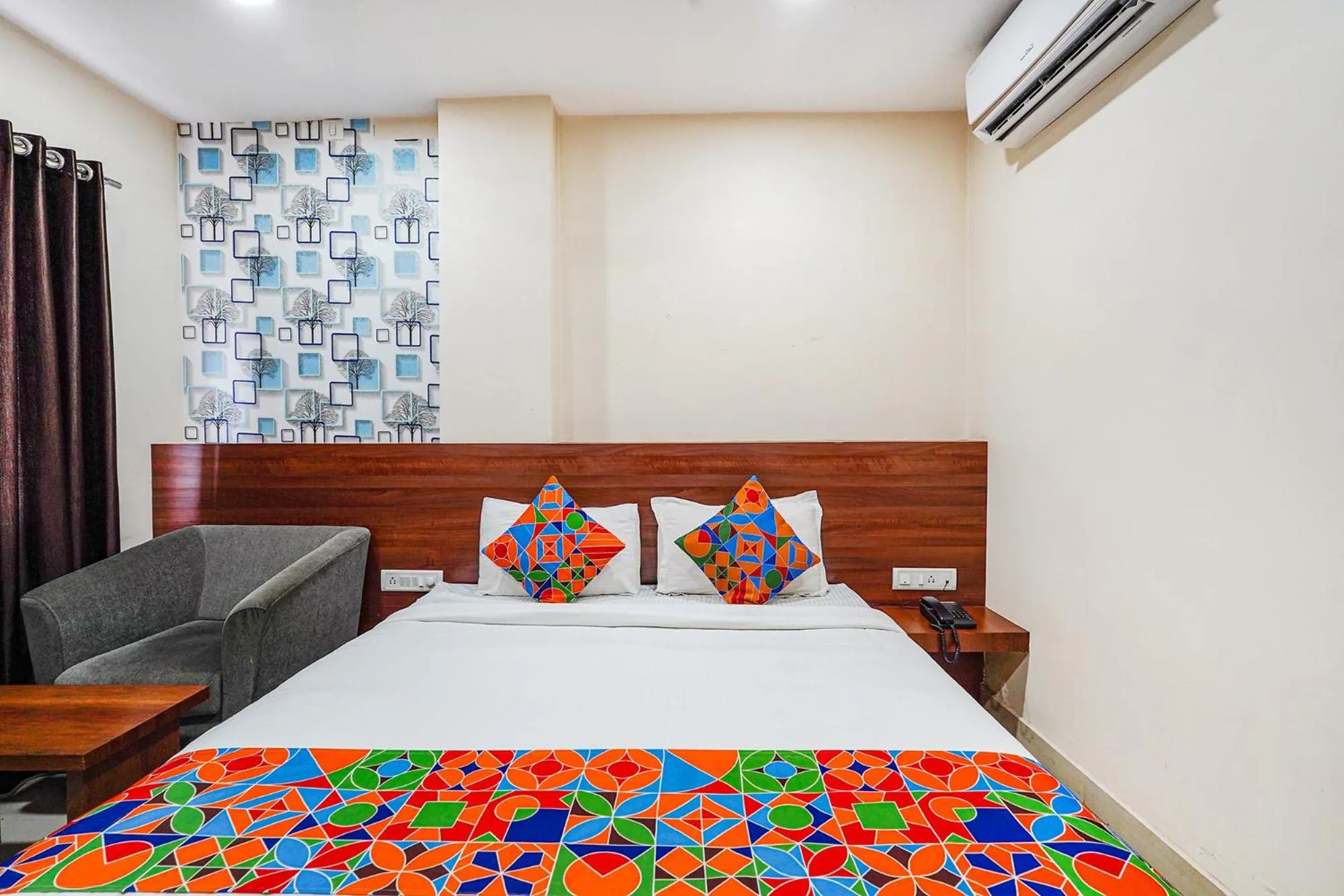 Bed in FabHotel Rove Inn & Suites - Nr Thammenahalli Village
