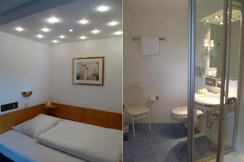 Photo of the whole room, Bed in Hotel am Feuersee