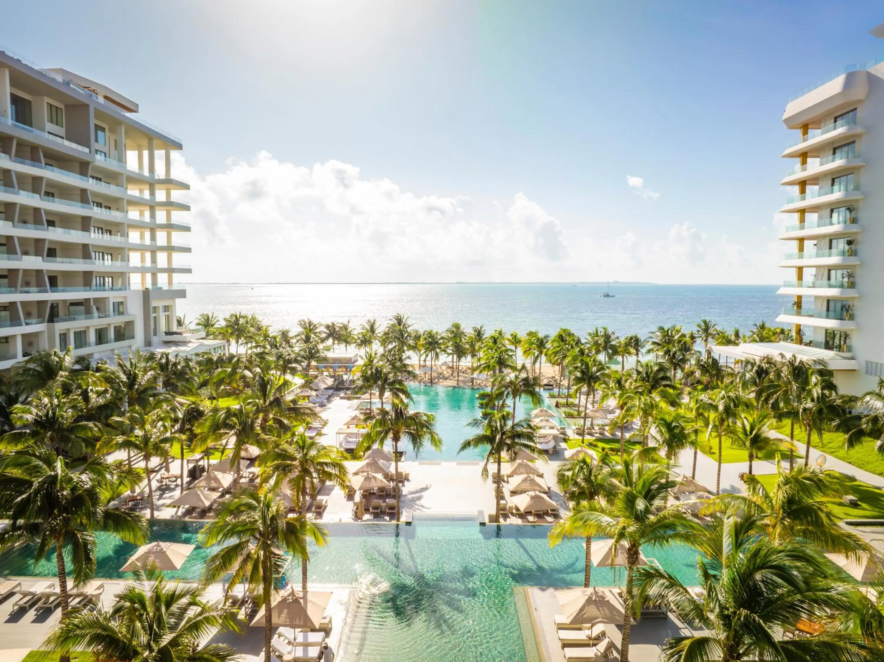 Bird's eye view in Garza Blanca Resort & Spa Cancun