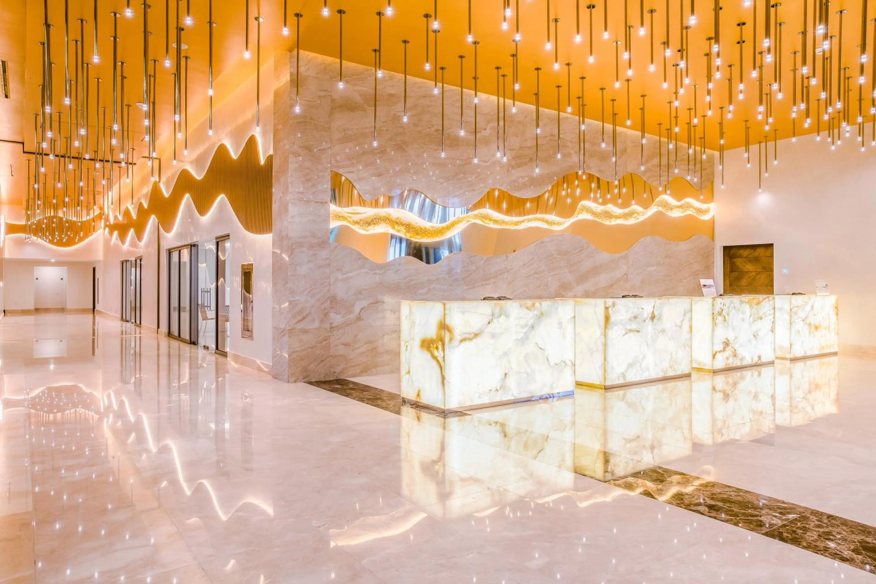 Lobby or reception in Garza Blanca Resort & Spa Cancun