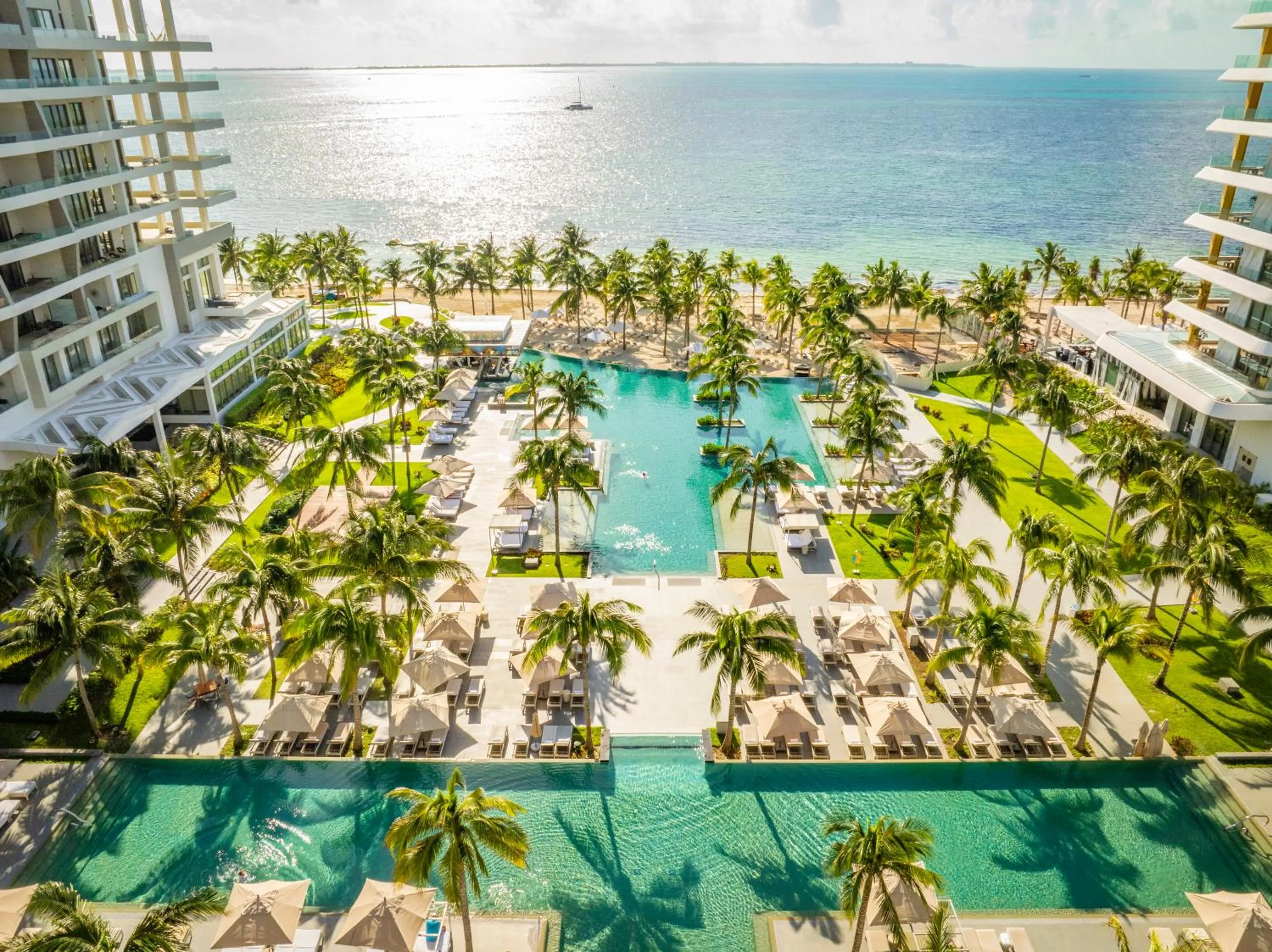 Bird's eye view in Garza Blanca Resort & Spa Cancun