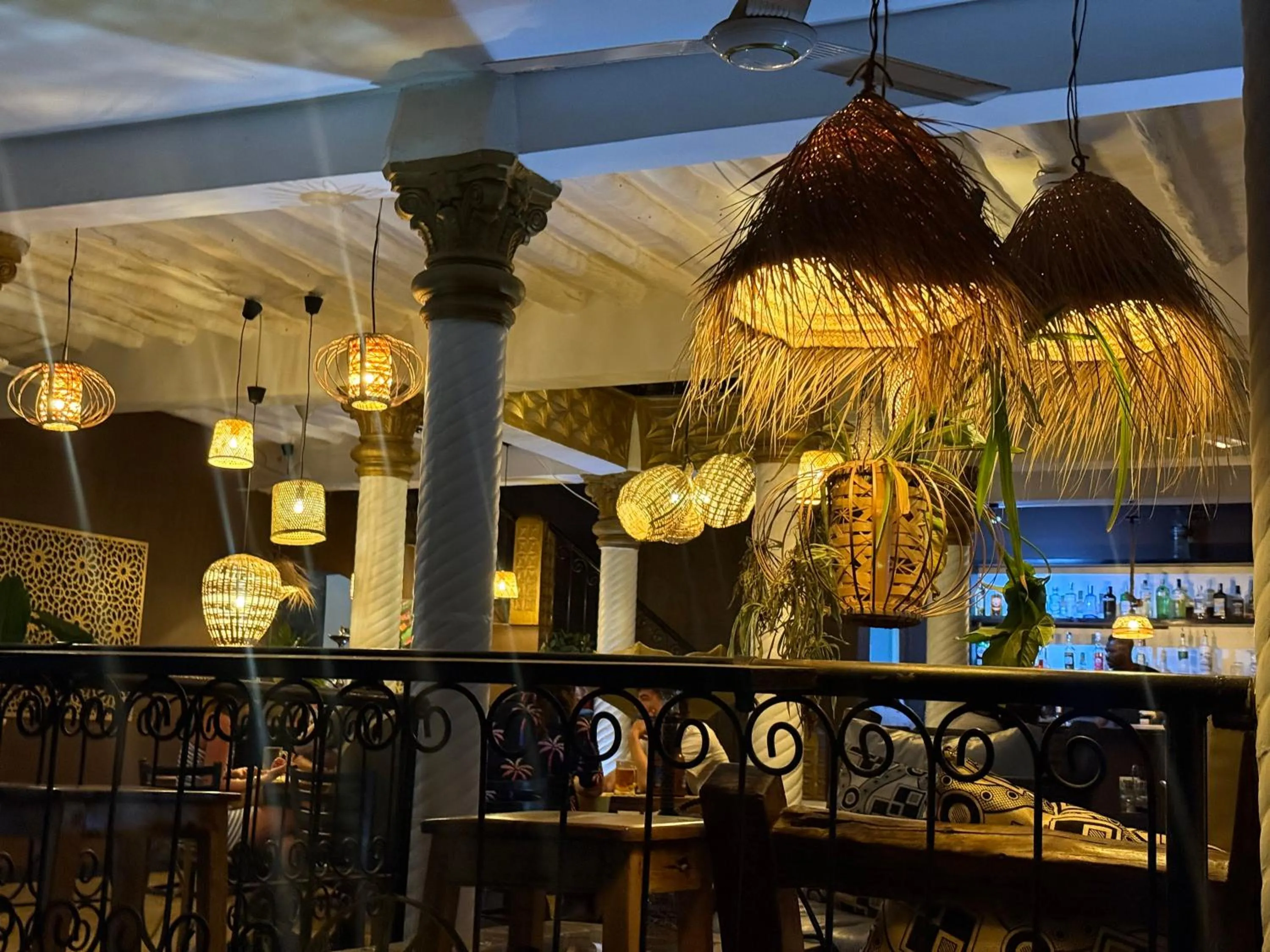 Restaurant/places to eat in Kibanda Natural Kendwa Villa