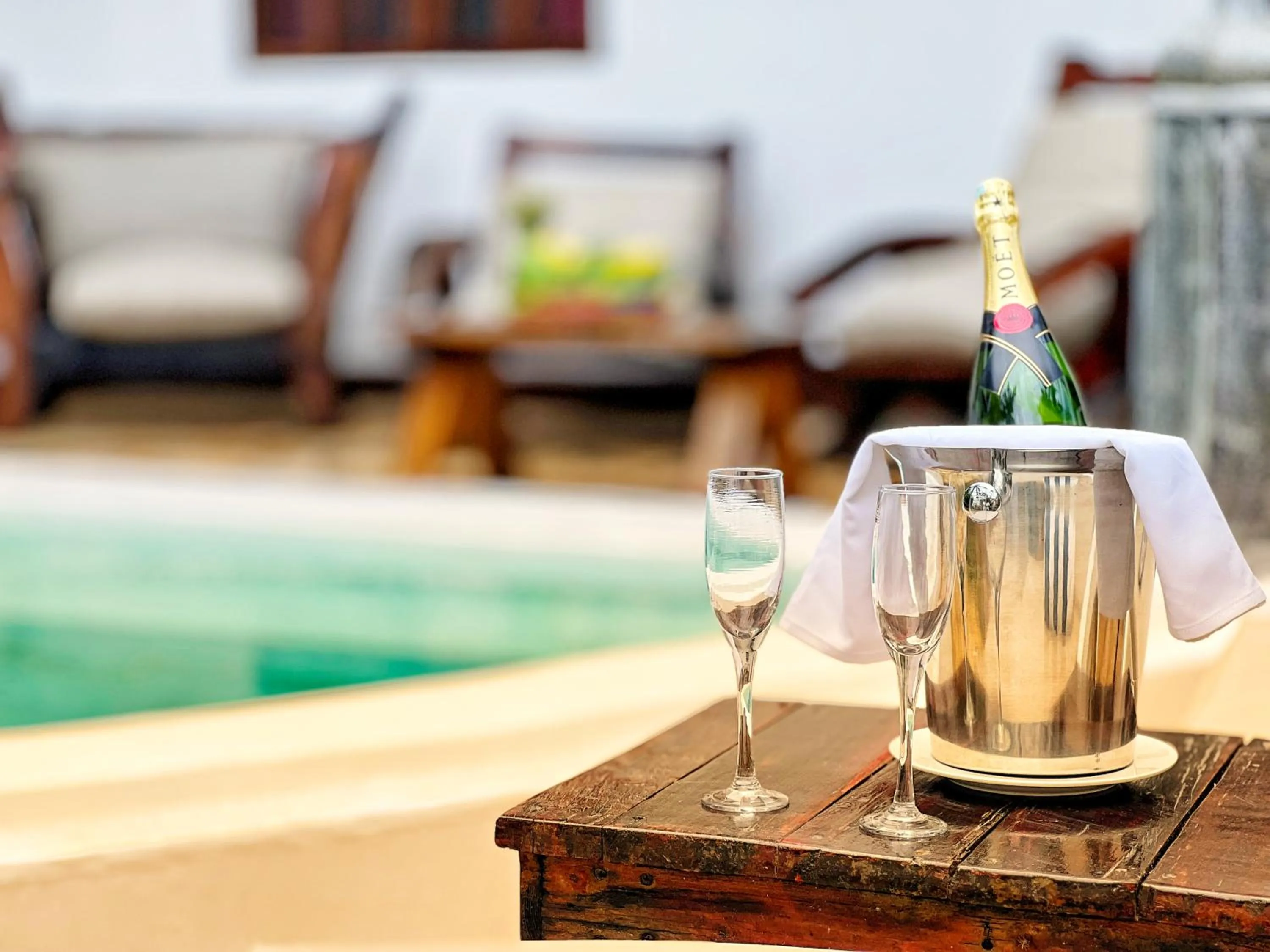 Hot Tub in Kibanda Natural Kendwa Villa