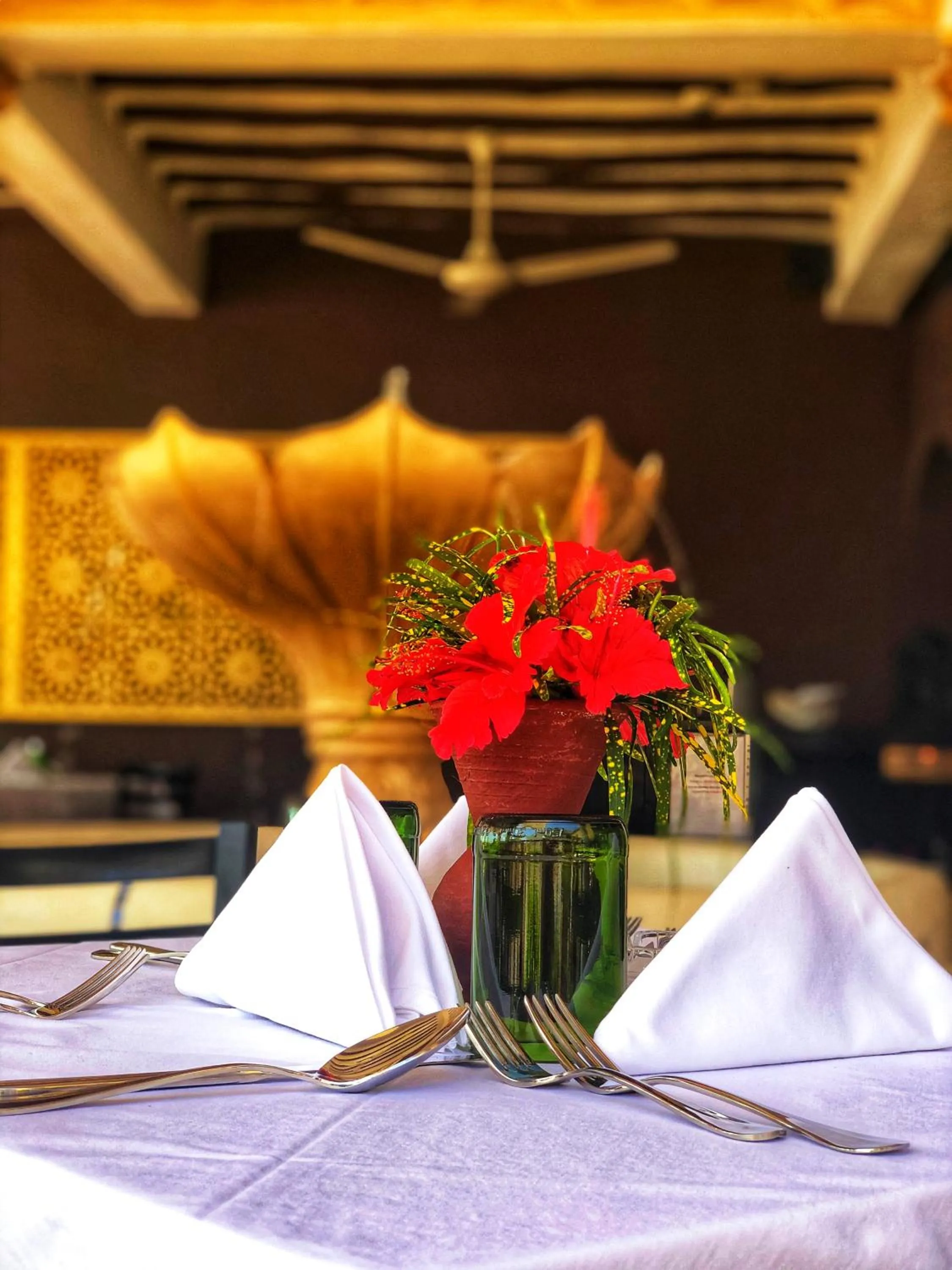 Restaurant/places to eat in Kibanda Natural Kendwa Villa