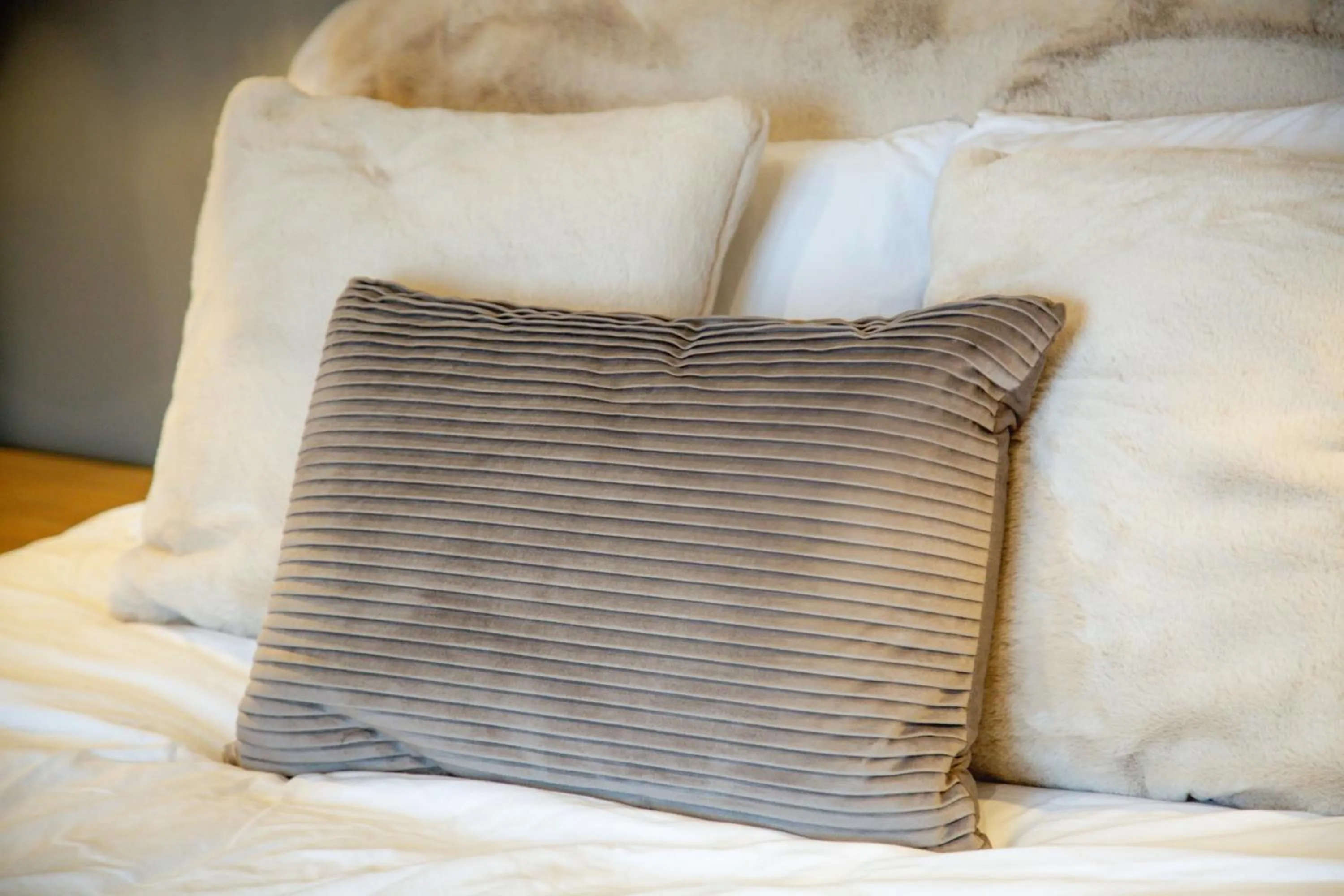 Bed in Bridge House Barn