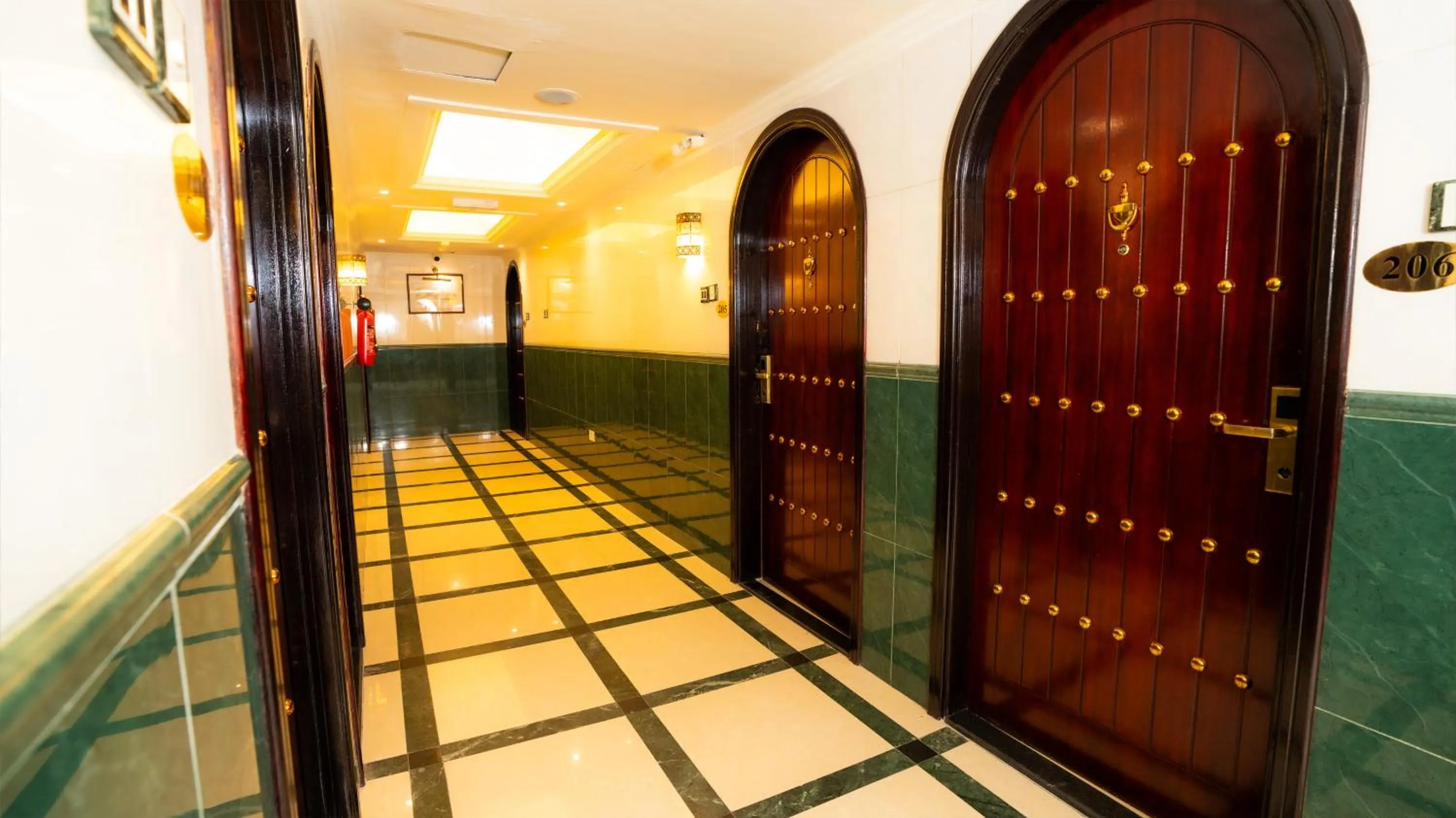 Floor plan in Oriental Hotel Apartments