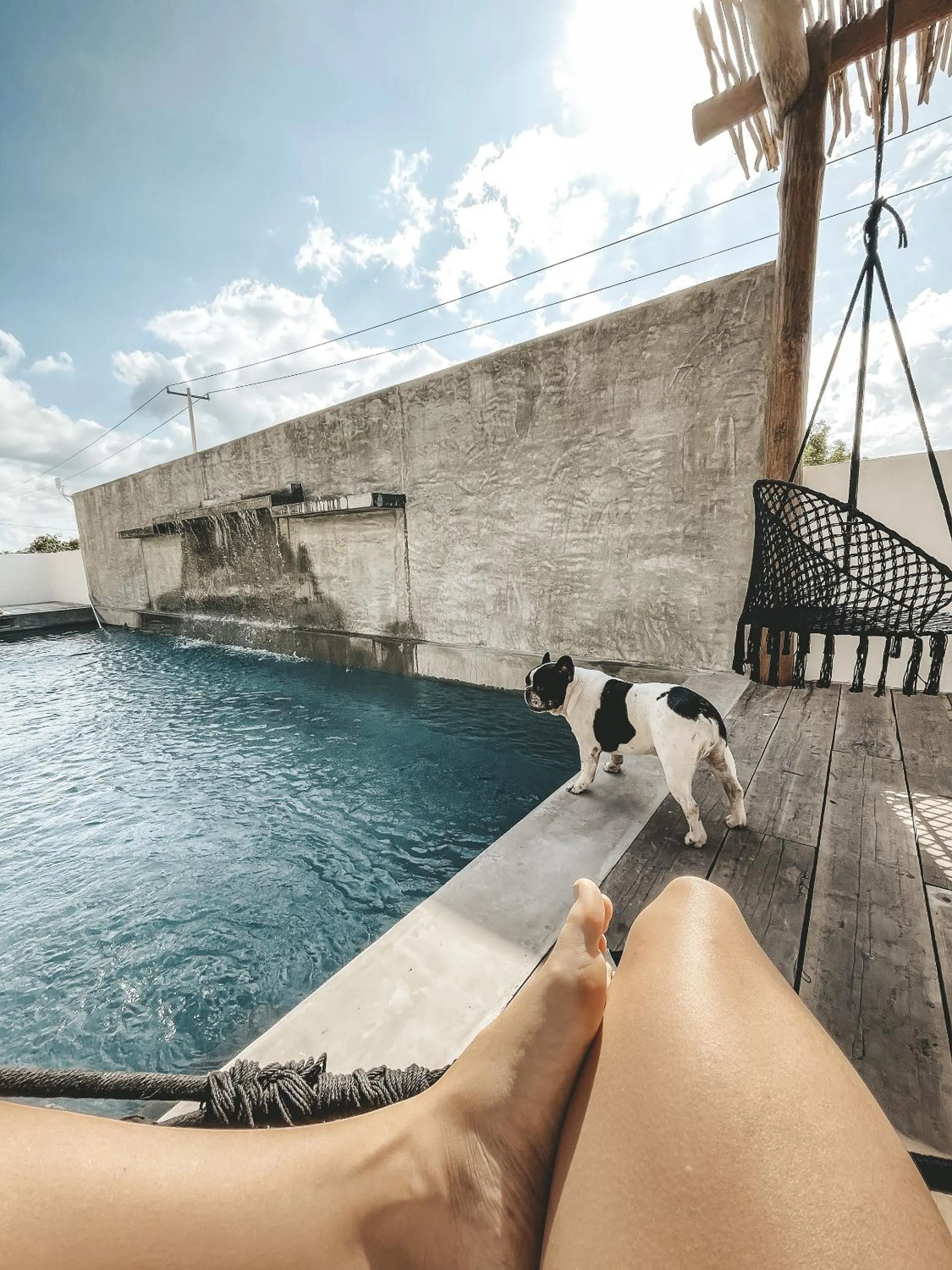 Swimming pool in Boutique Hotel EL NIDO Holbox