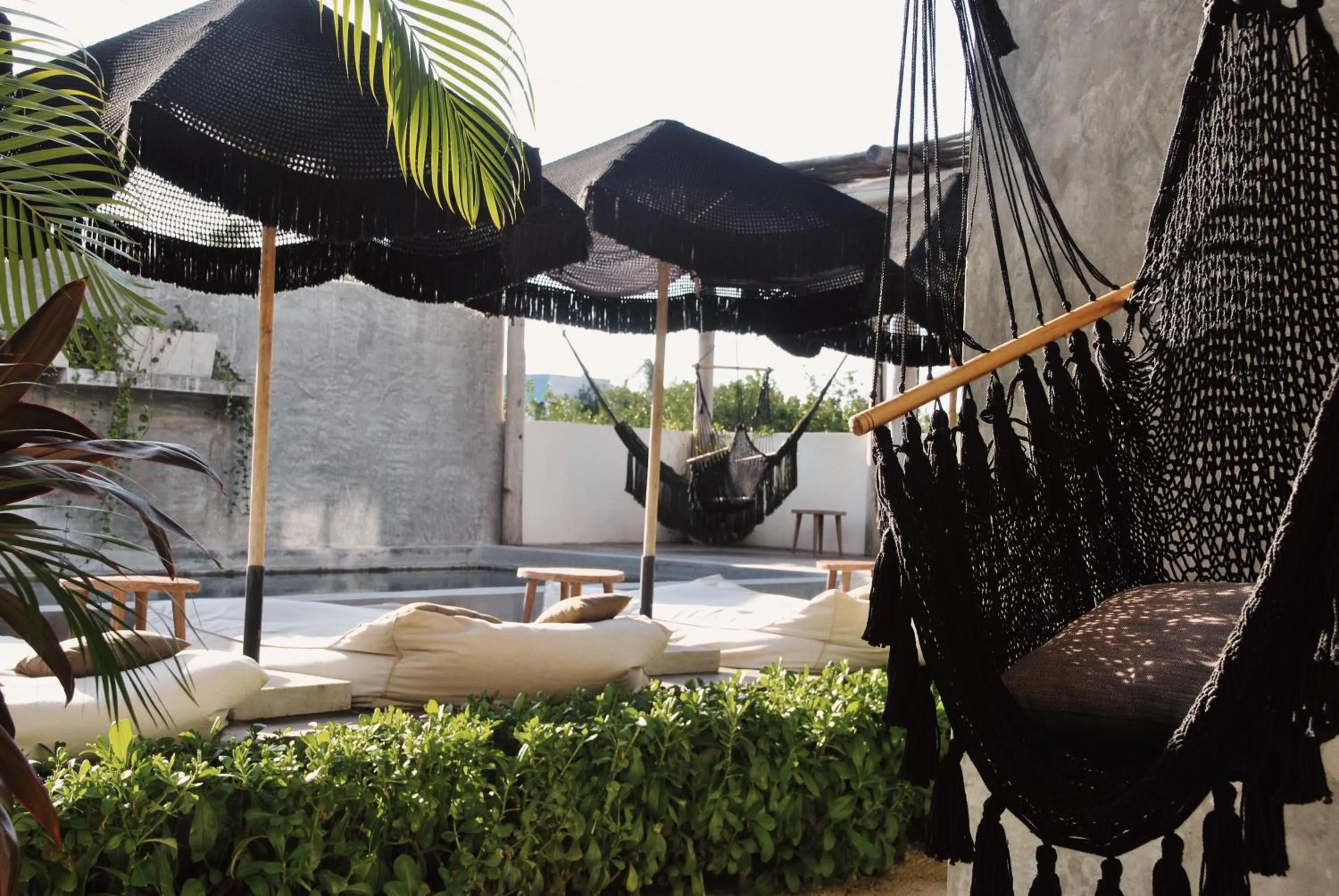 Patio in Boutique Hotel EL NIDO Holbox