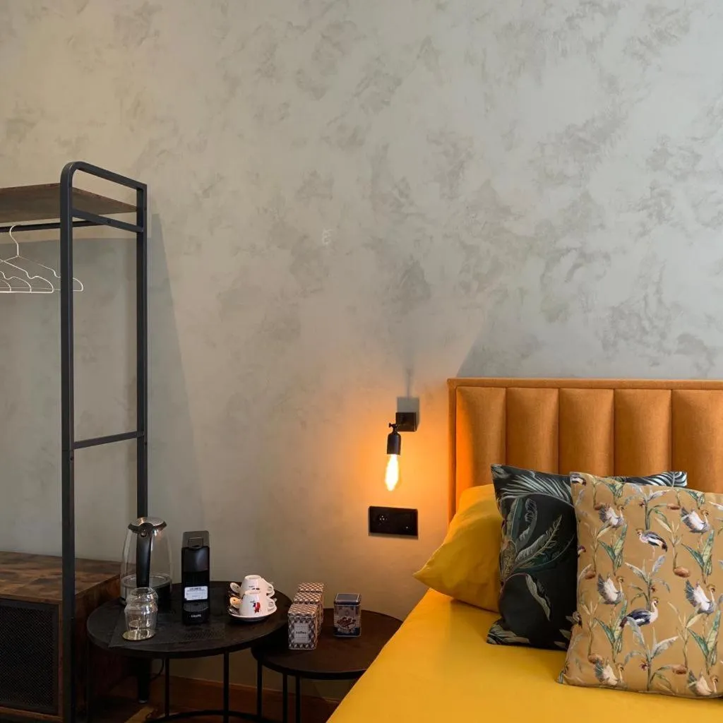 Coffee/tea facilities, Bed in B&B Augusto