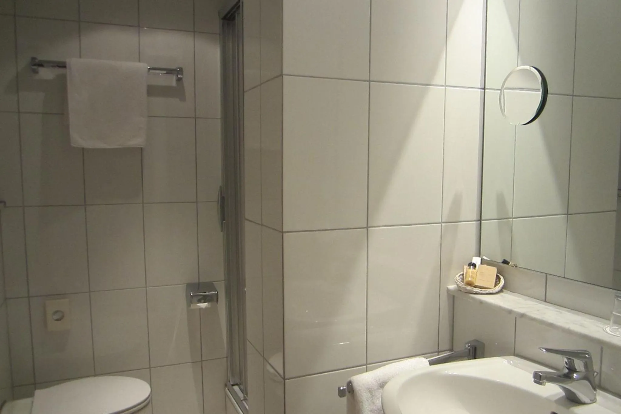 Bathroom in Romantik Hotel zur Sonne