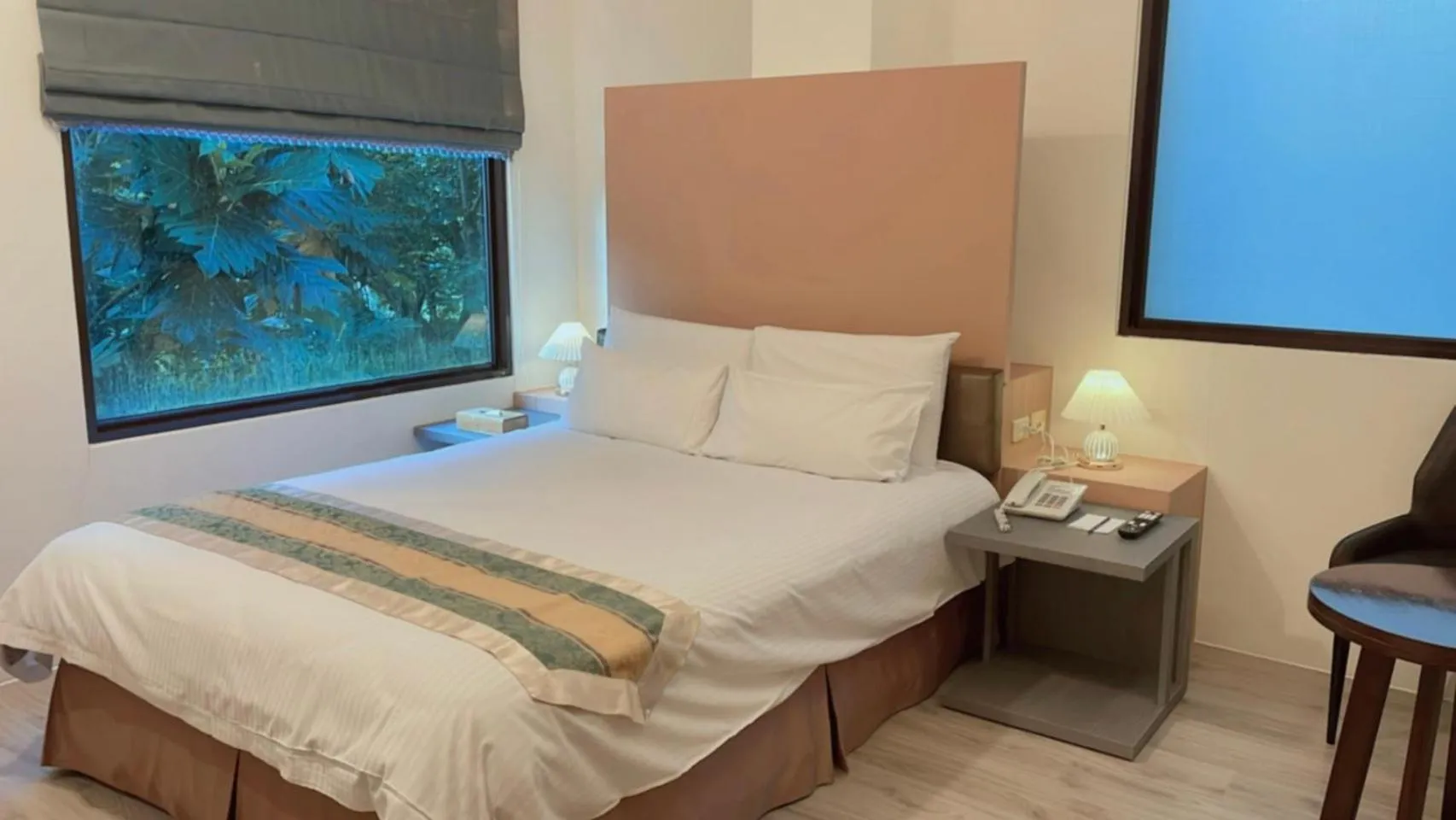 Bed in A-SAN Hot-Spring Hotel