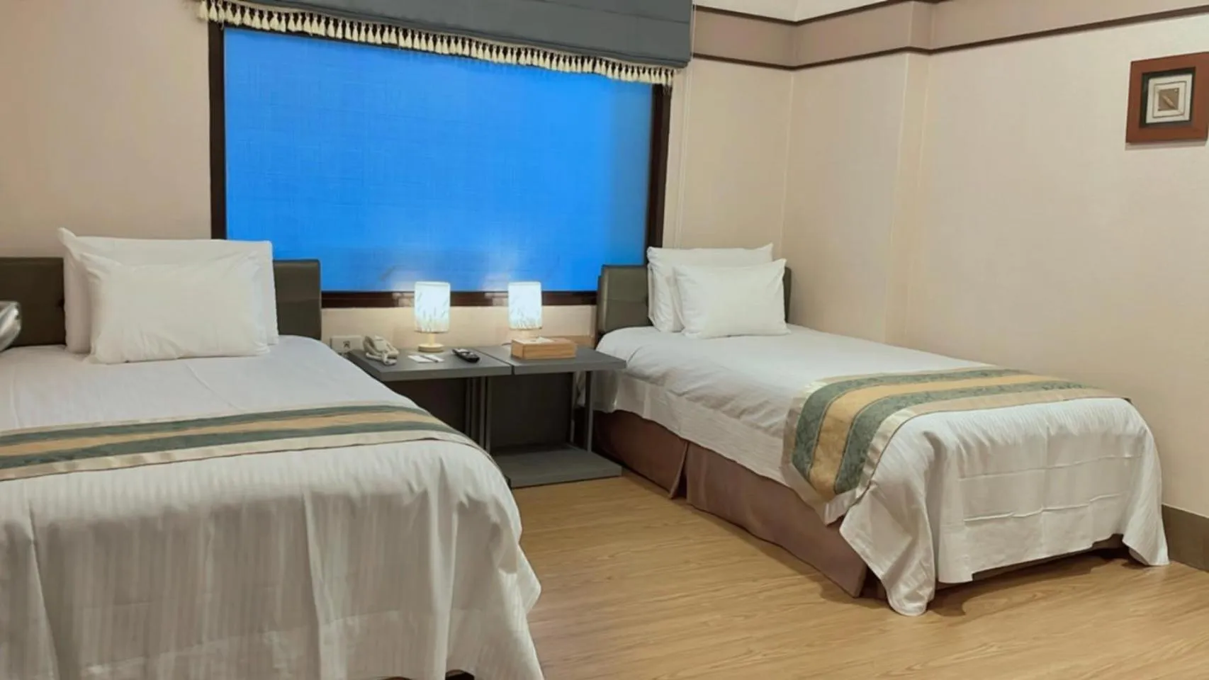 Bed in A-SAN Hot-Spring Hotel