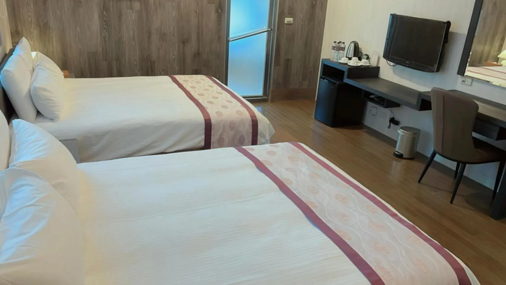 Bed in A-SAN Hot-Spring Hotel