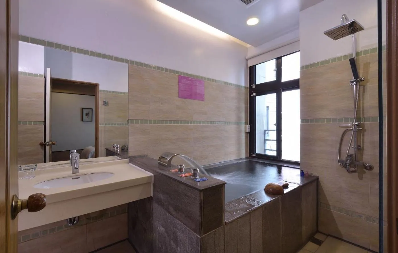 Bathroom in A-SAN Hot-Spring Hotel
