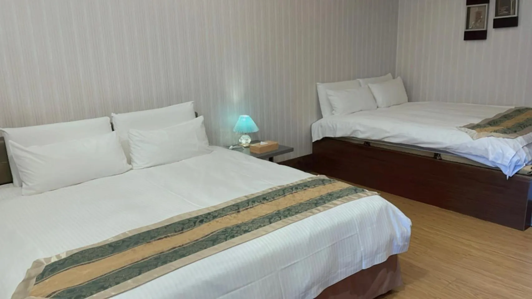 Bed in A-SAN Hot-Spring Hotel