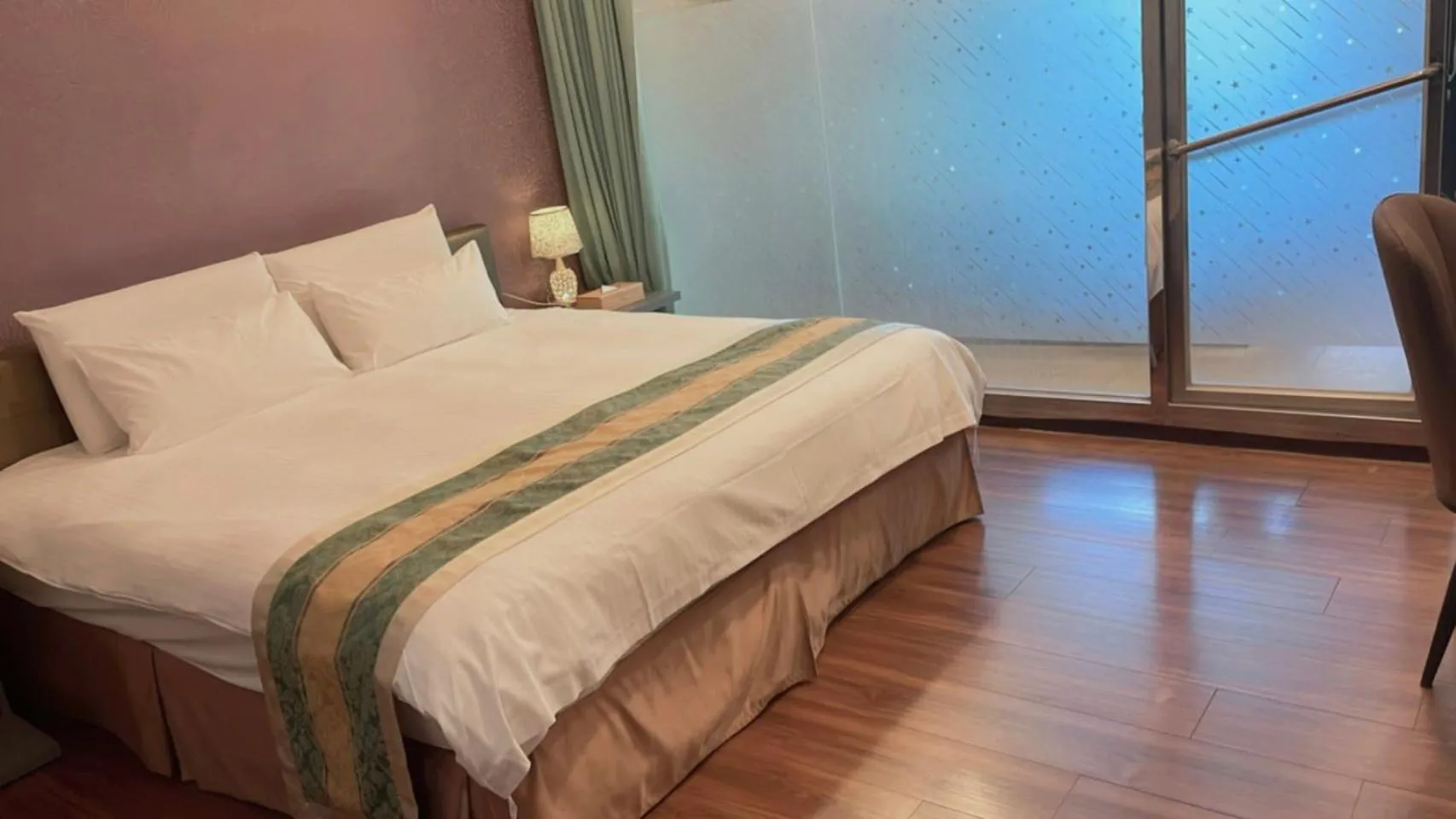 Bed in A-SAN Hot-Spring Hotel