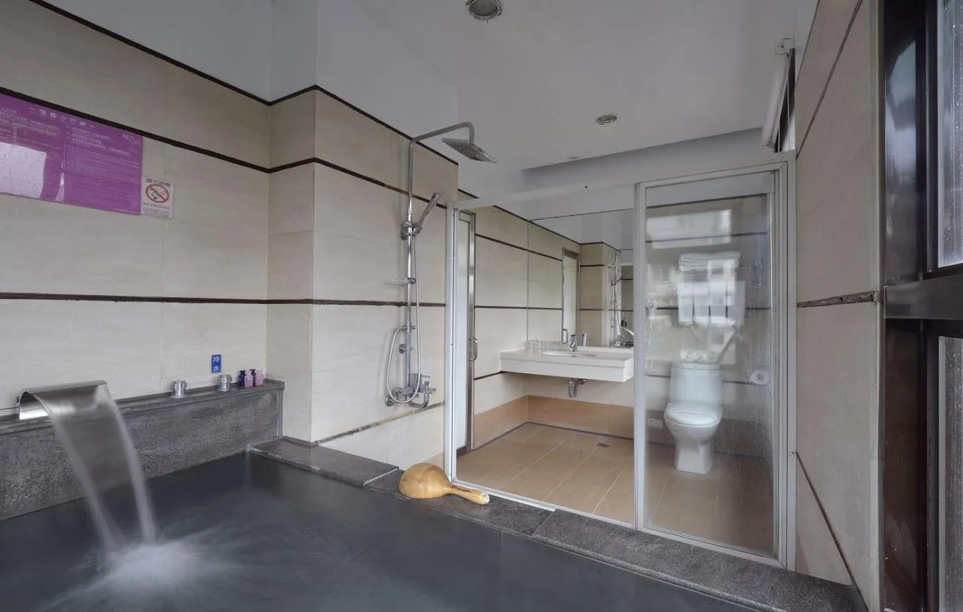 Bathroom in A-SAN Hot-Spring Hotel