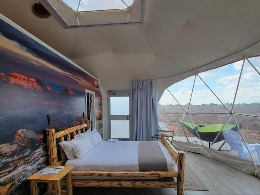 Bed in Clear Sky Resorts - Grand Canyon - Unique Sky Domes