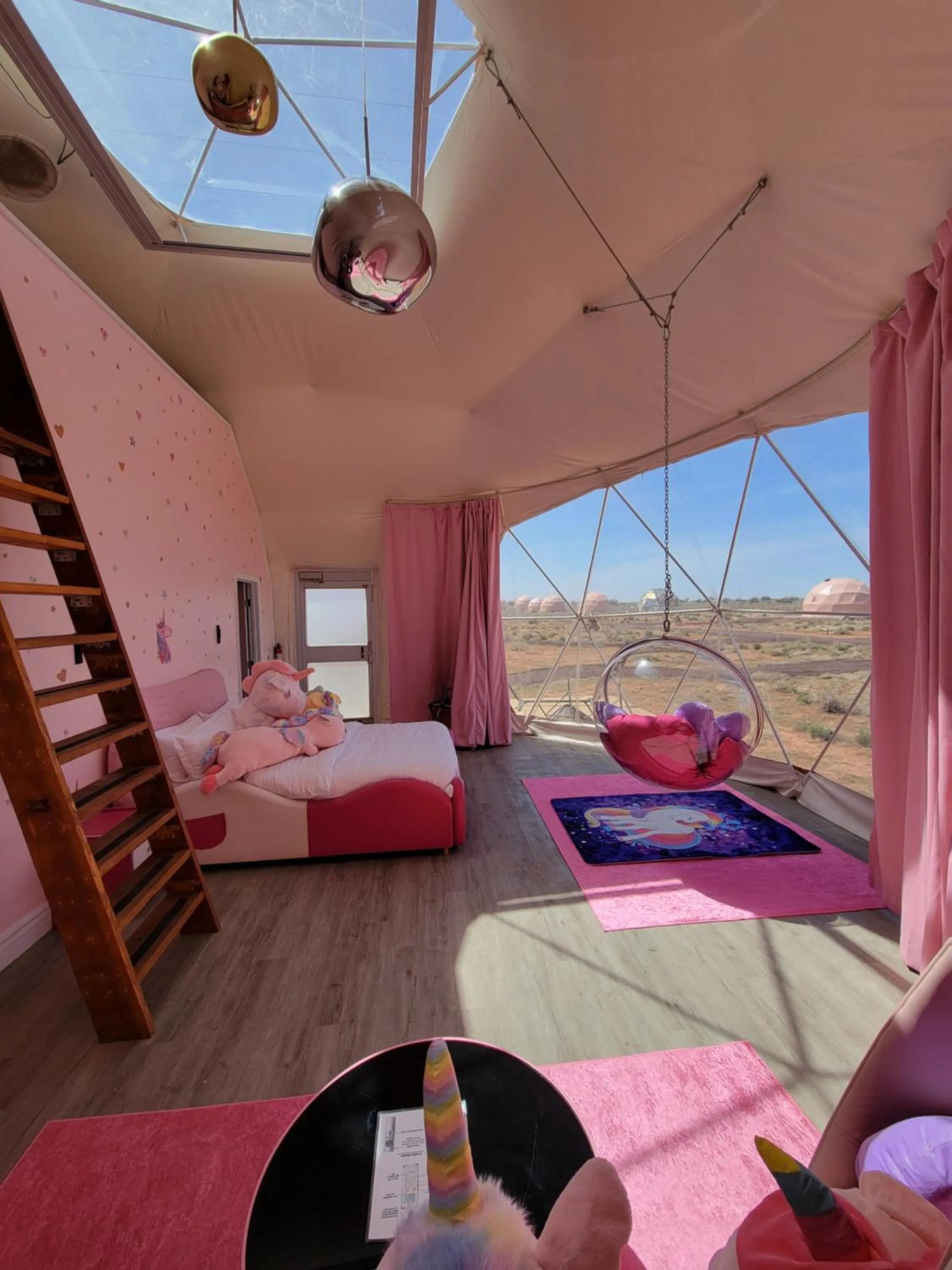 Bed in Clear Sky Resorts - Grand Canyon - Unique Sky Domes