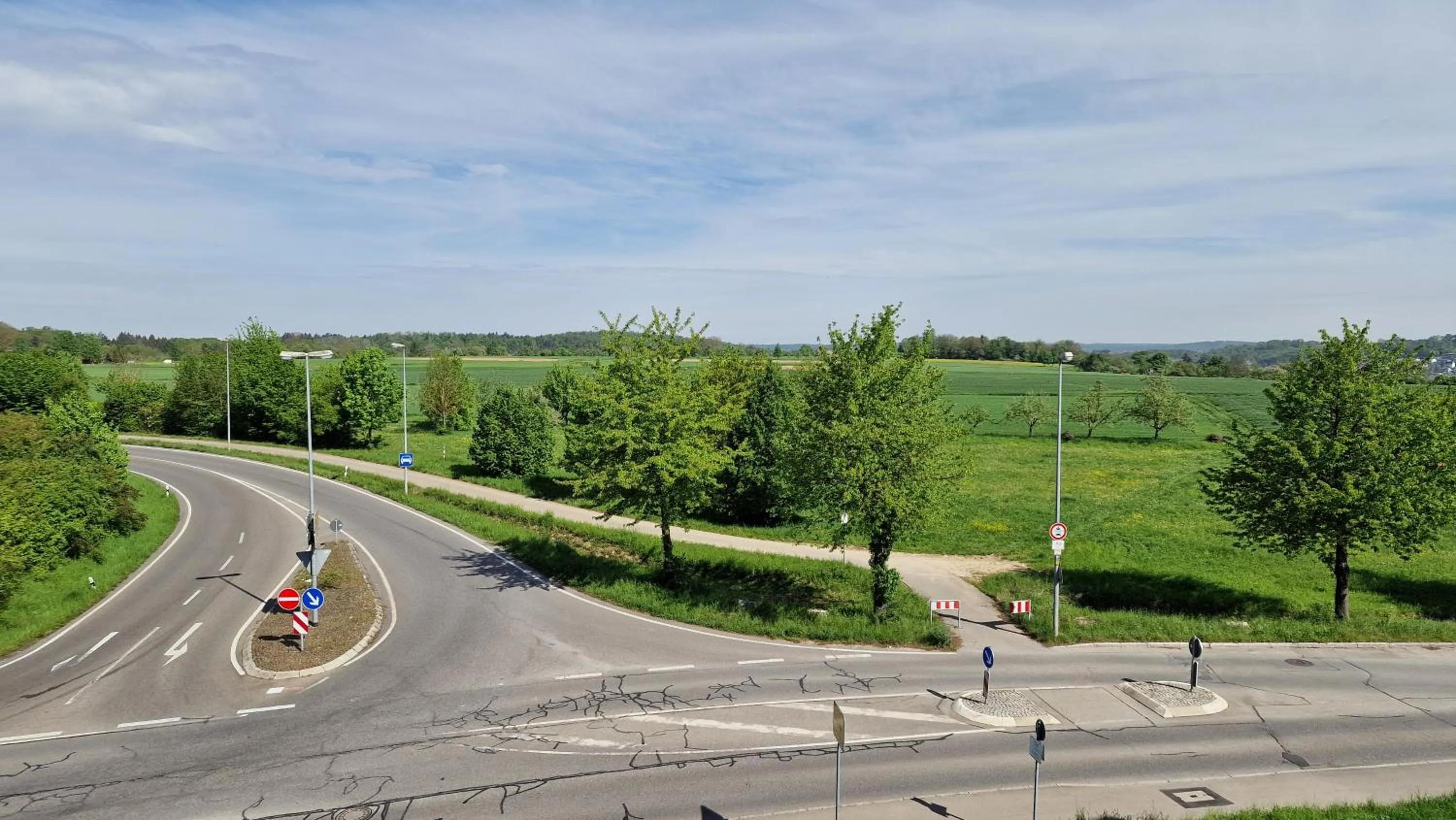 Quiet street view in Hotel Fortuna Reutlingen-Tübingen