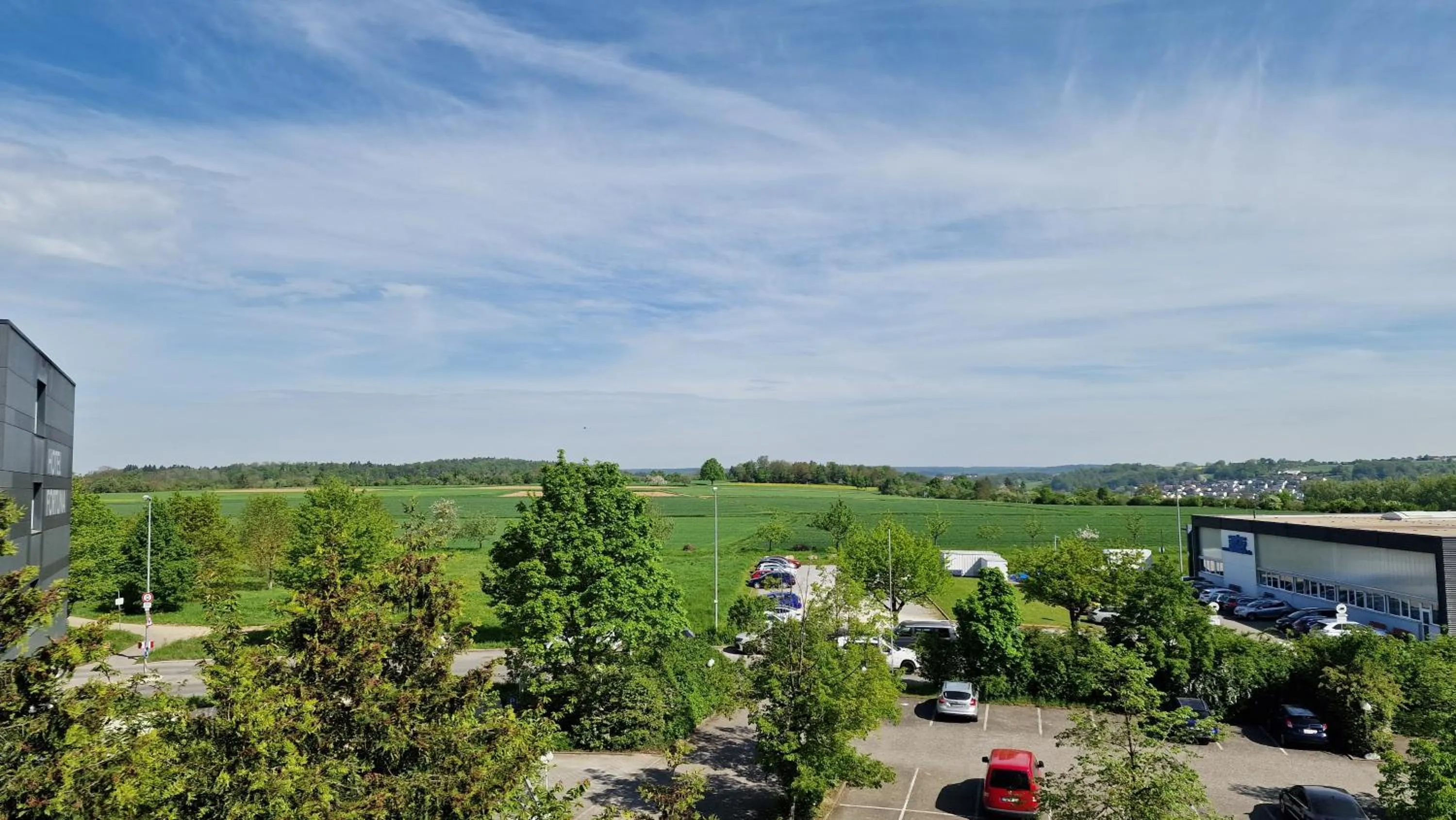 Inner courtyard view in Hotel Fortuna Reutlingen-Tübingen