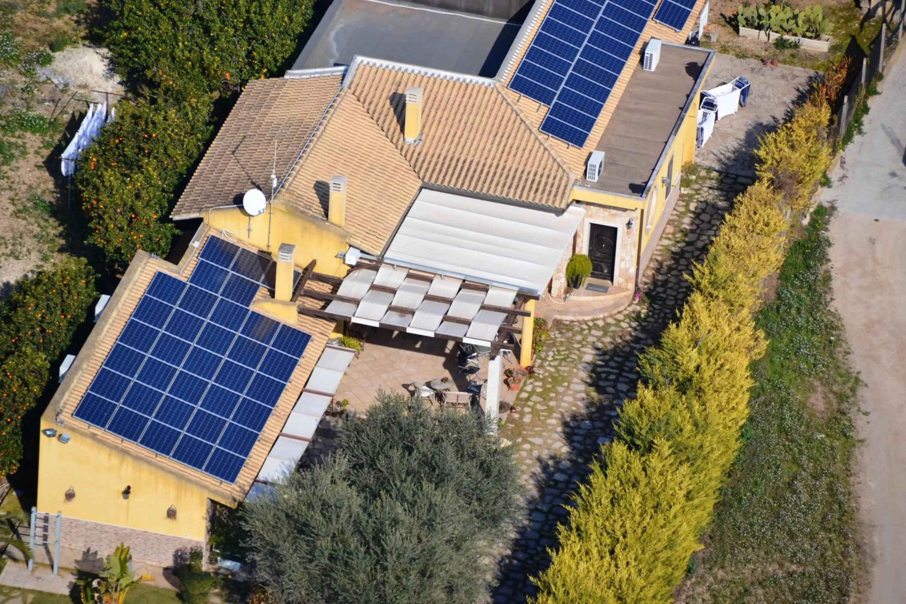 Bird's eye view in Villa Adriana B&B